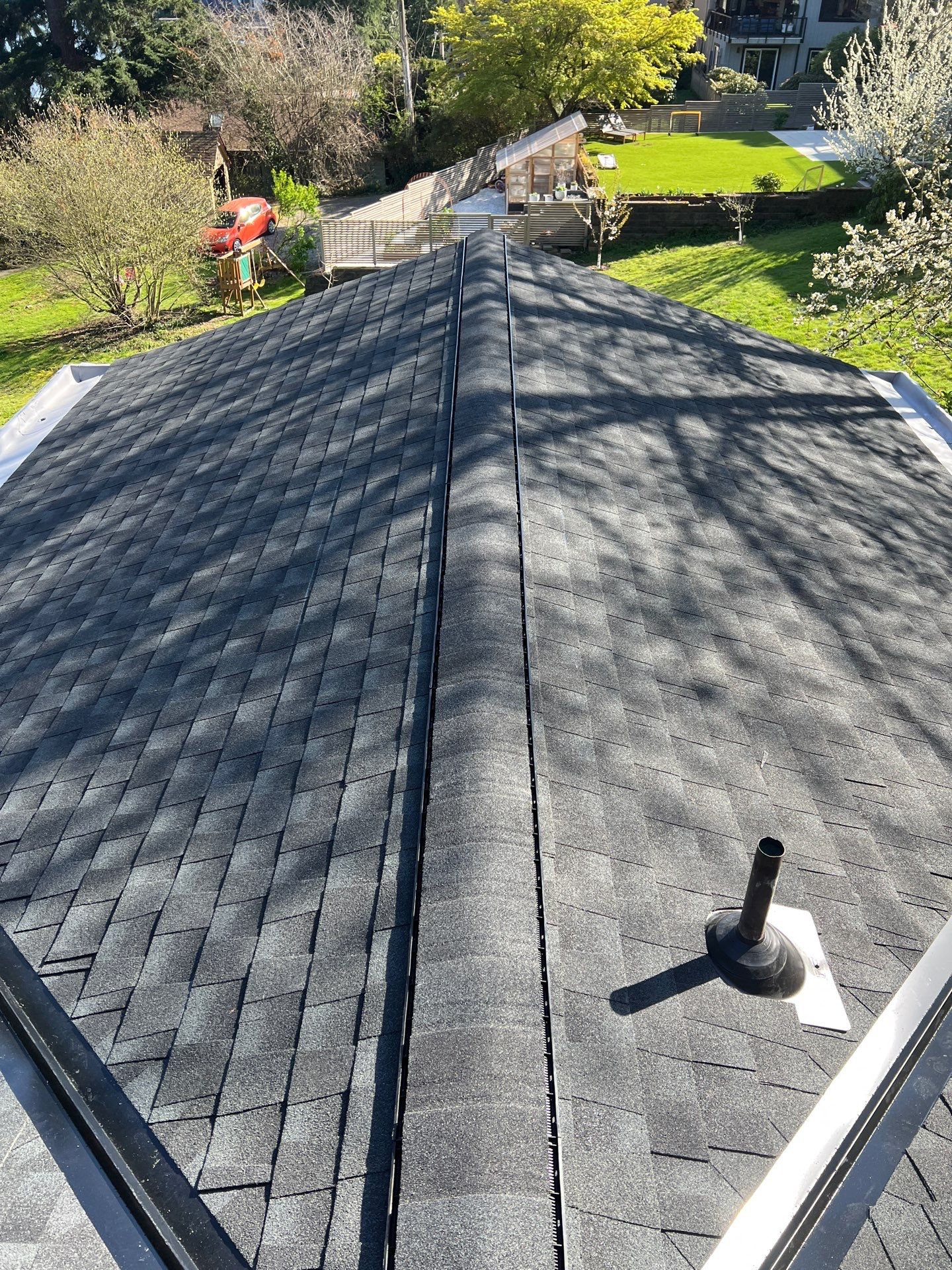 Residential Roofing Installation using GAF HDZ Shingles by Roofing Formula LLC