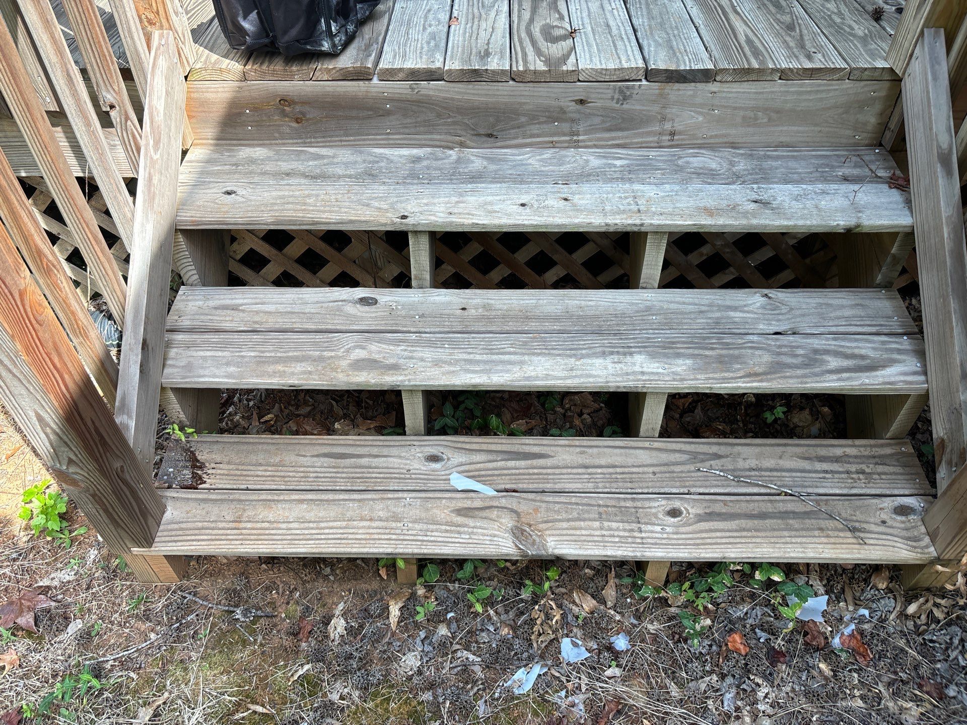 Weathered Deck using Wood Sealant by DuraSeal