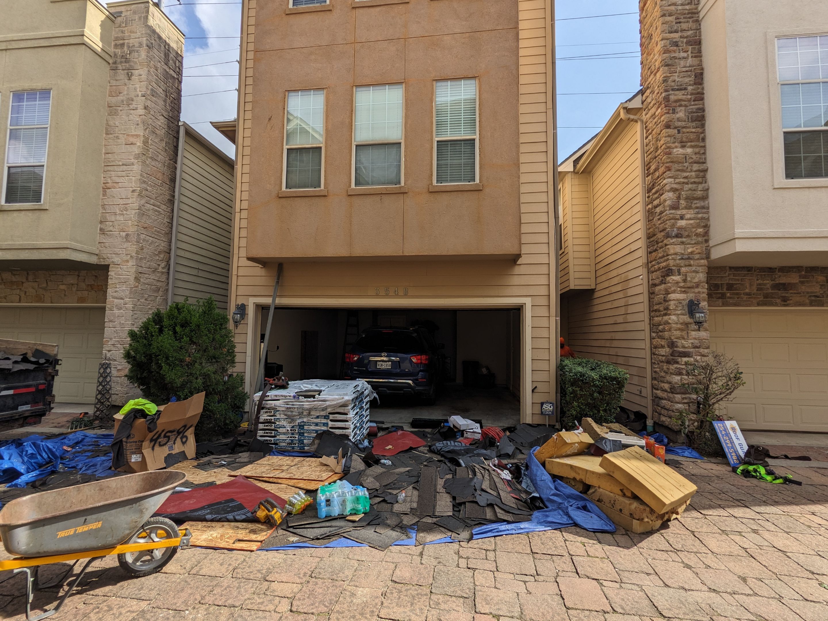 Project in Houston by Roof Guard And Construction