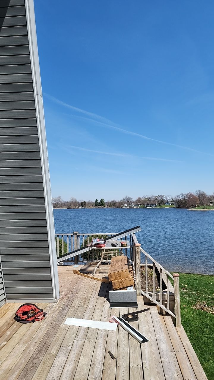 Metal Slate Shingle Roof in Sturgis, Michigan – “Darth Vader Helmet” Home by 4Ever Metal Roofing
