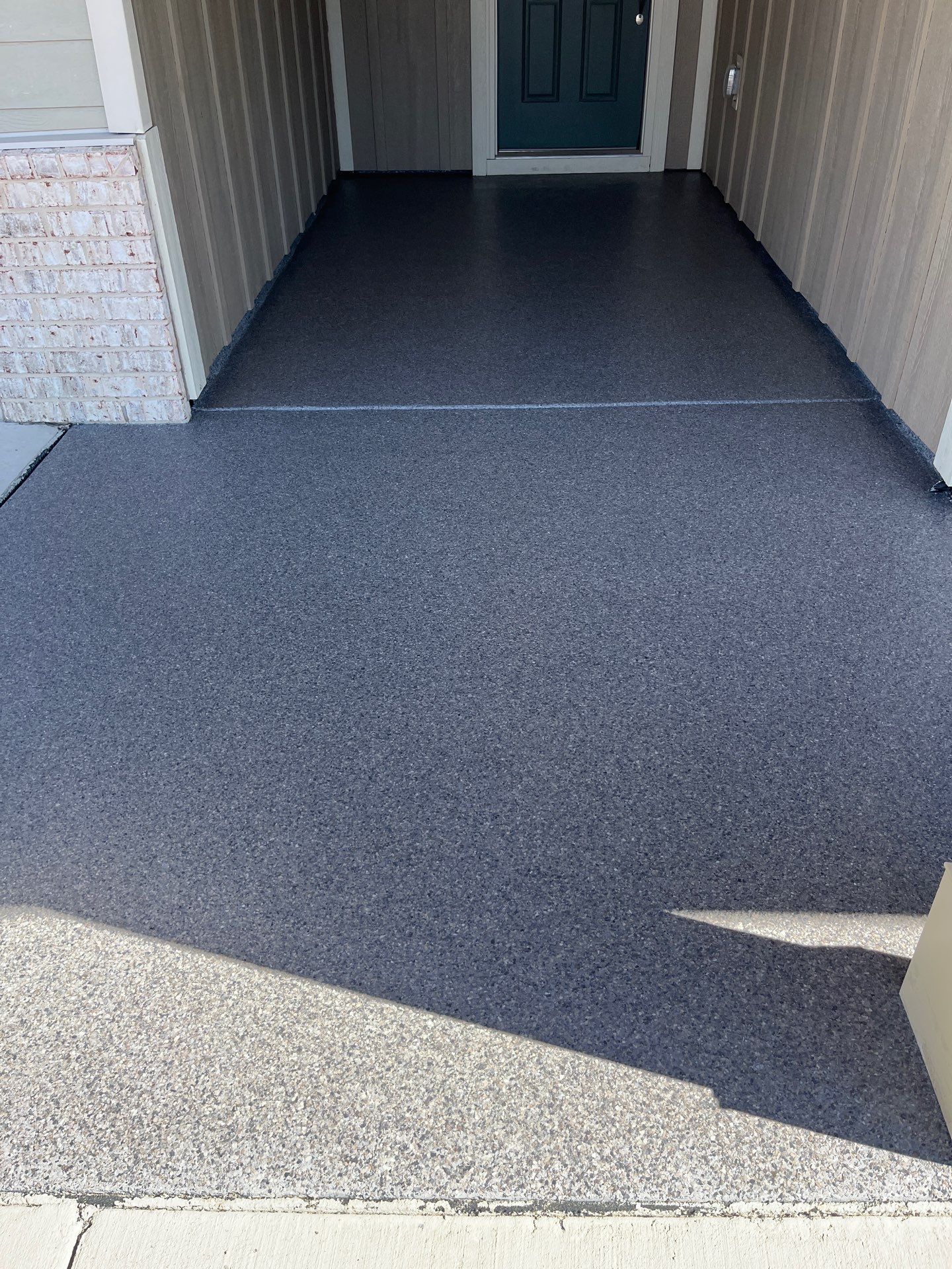 Patio Floor Coating using Briar by My Garage Floor Guys