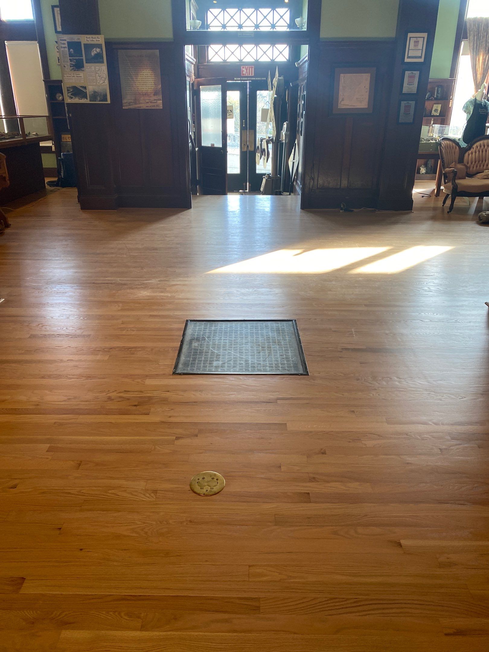 Carnegie Museum Roseville Refinish by Footprints Floors South Sacramento