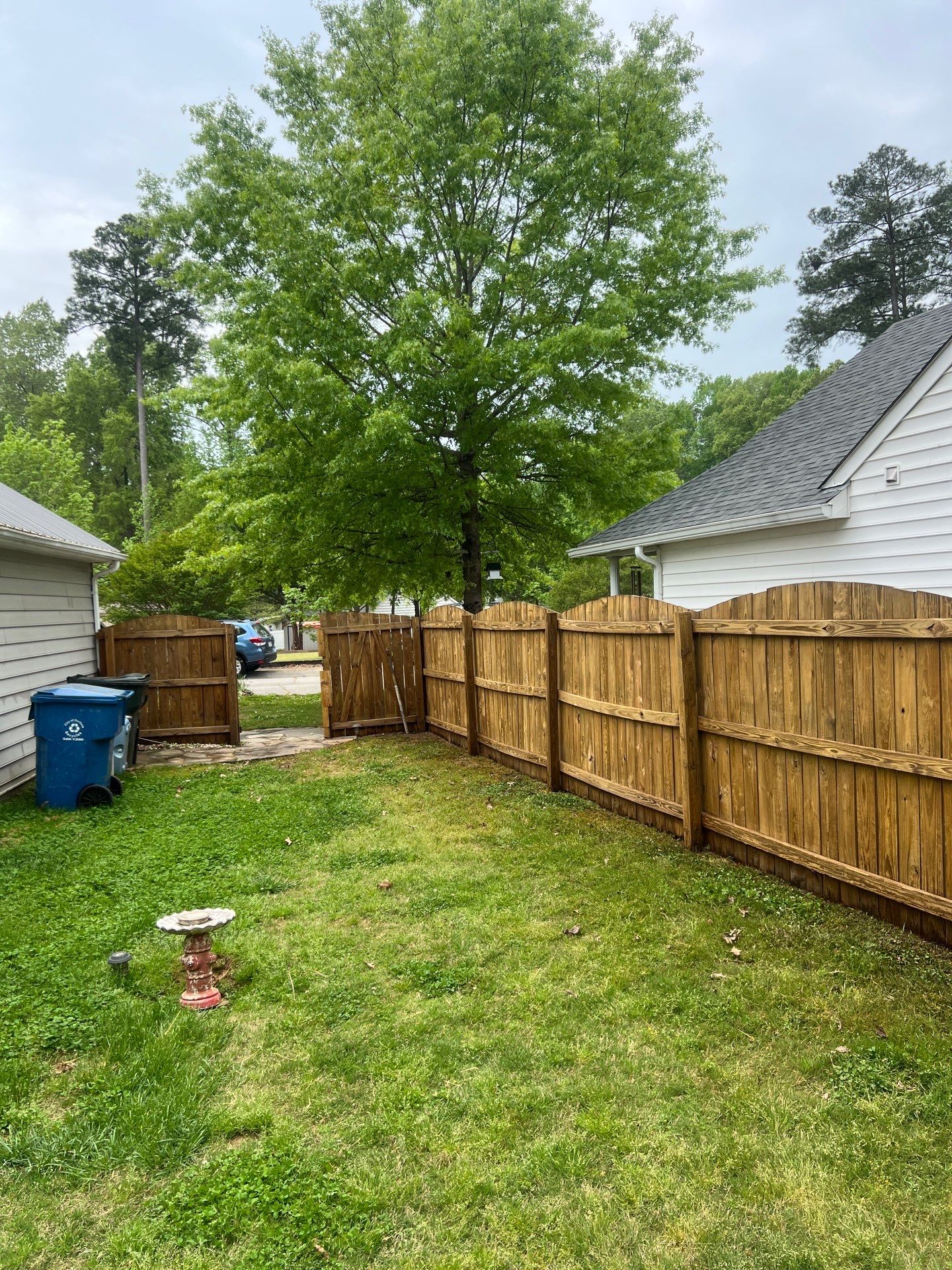 Fence using Wood Sealant by DuraSeal