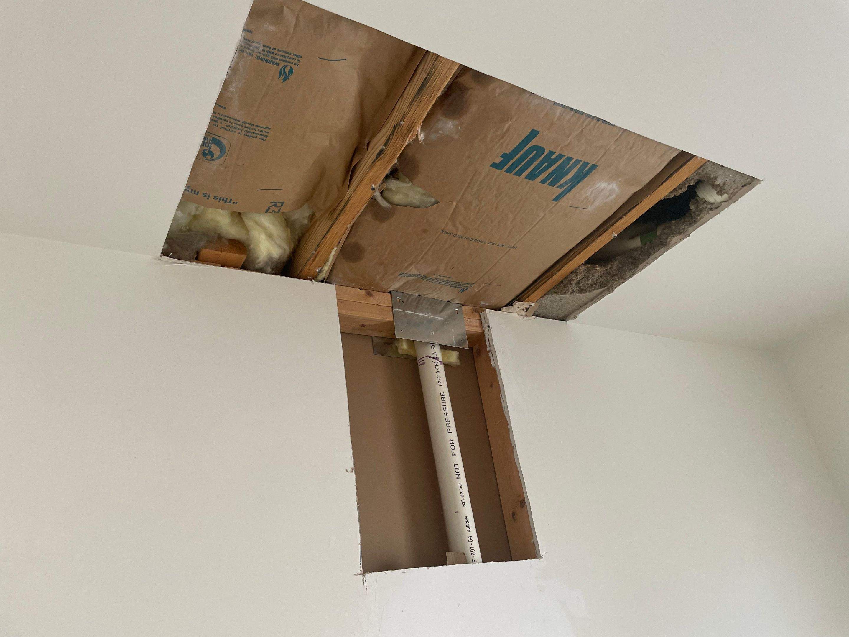 Roof replacement, interior and gutter repair by hail and wind damage by Just Brilliant Restoration JBR