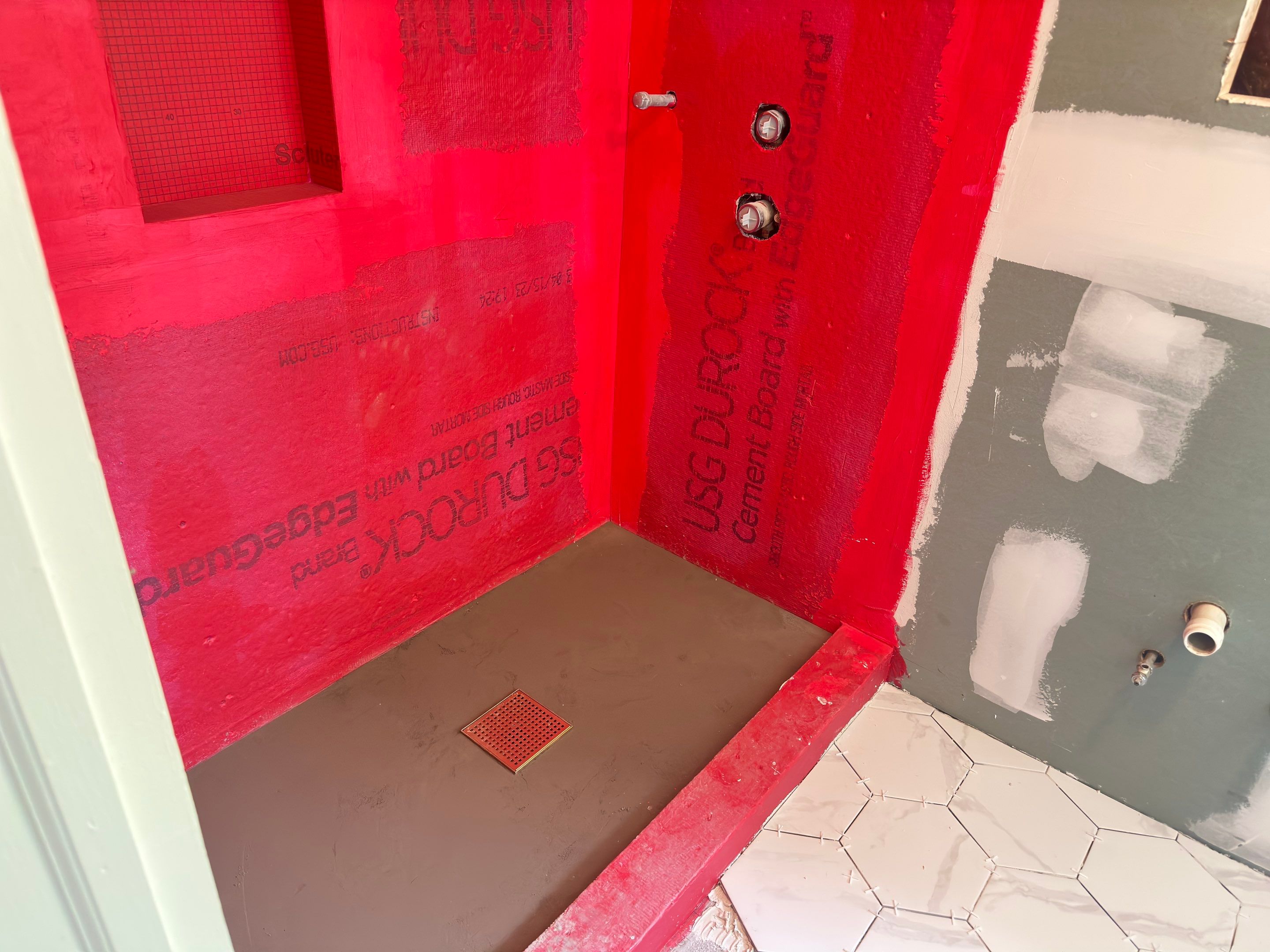 Interior Painting/Bathroom Remodel using Tile by Home Concepts Construction