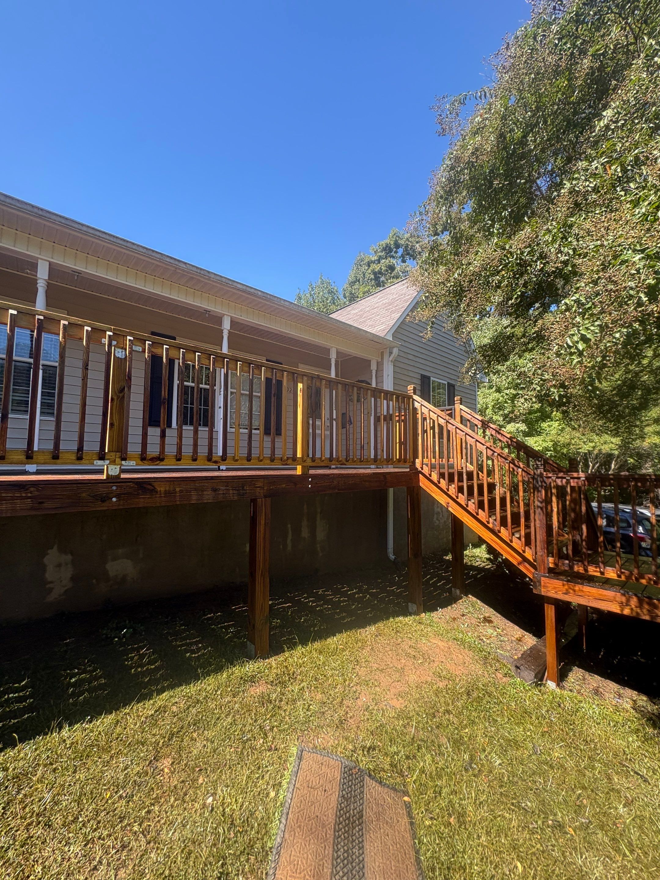 Deck using Wood Sealant by DuraSeal