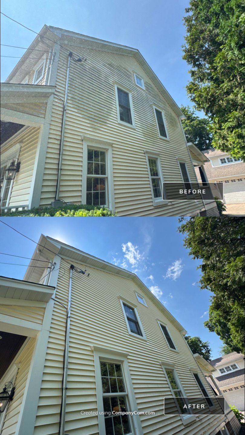 Project in Barrington by Simmons Power & Soft Washing