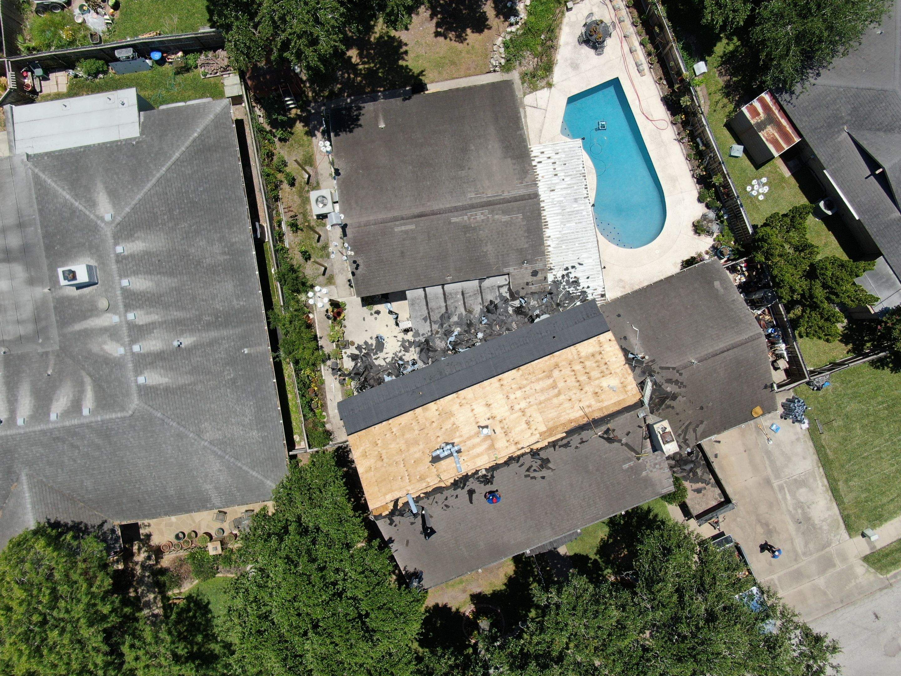 Its to Hot! Insulate this roof by Bayfront Roofing and Construction