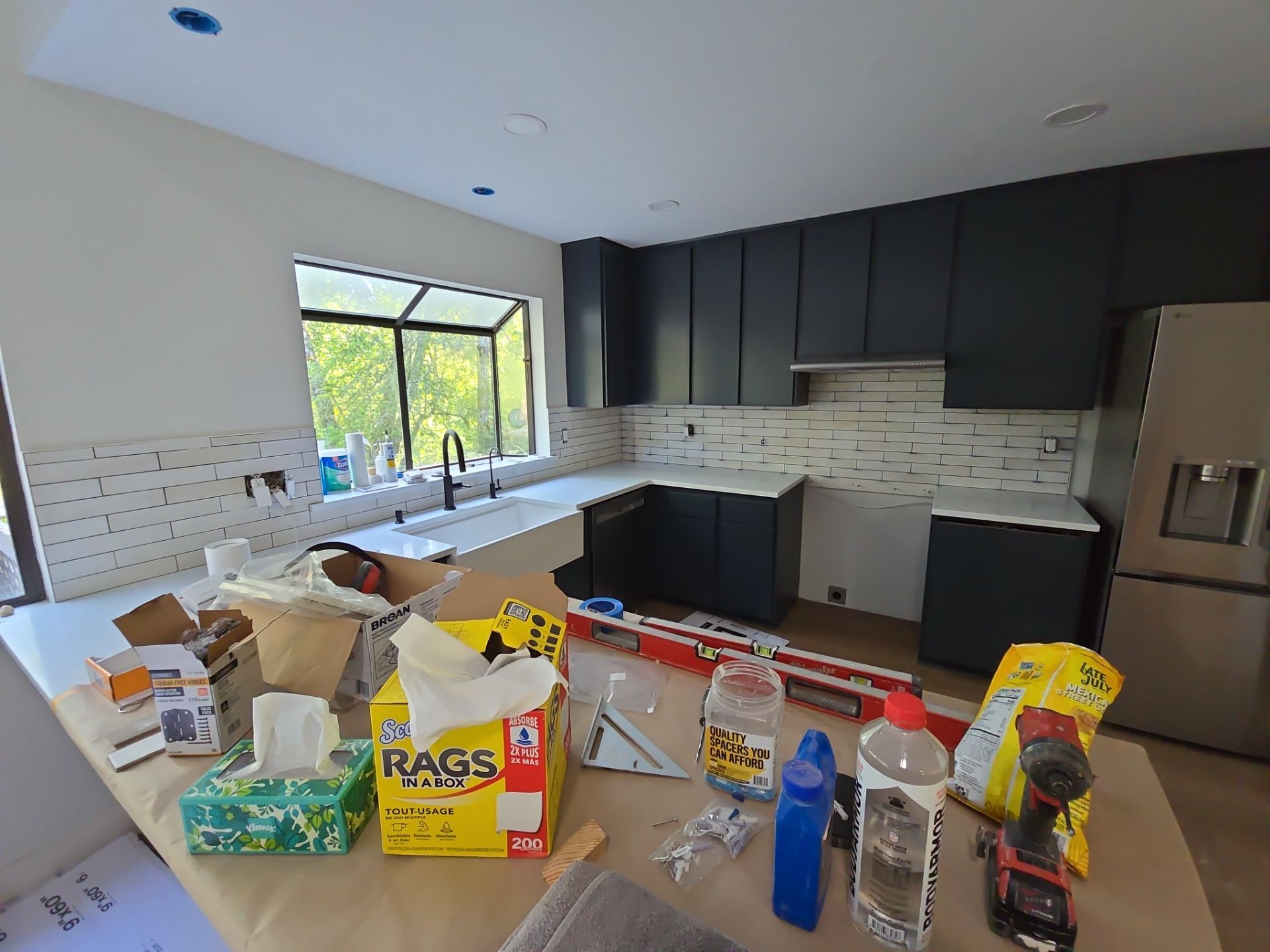 Full Interior Renovation Featuring Custom Tile Shower and Fireplace in Brookings by KMD Surfaces INC.