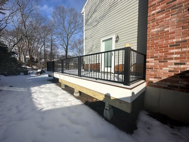 Deck and Sidin in Milford, MA by UBrothers Construction