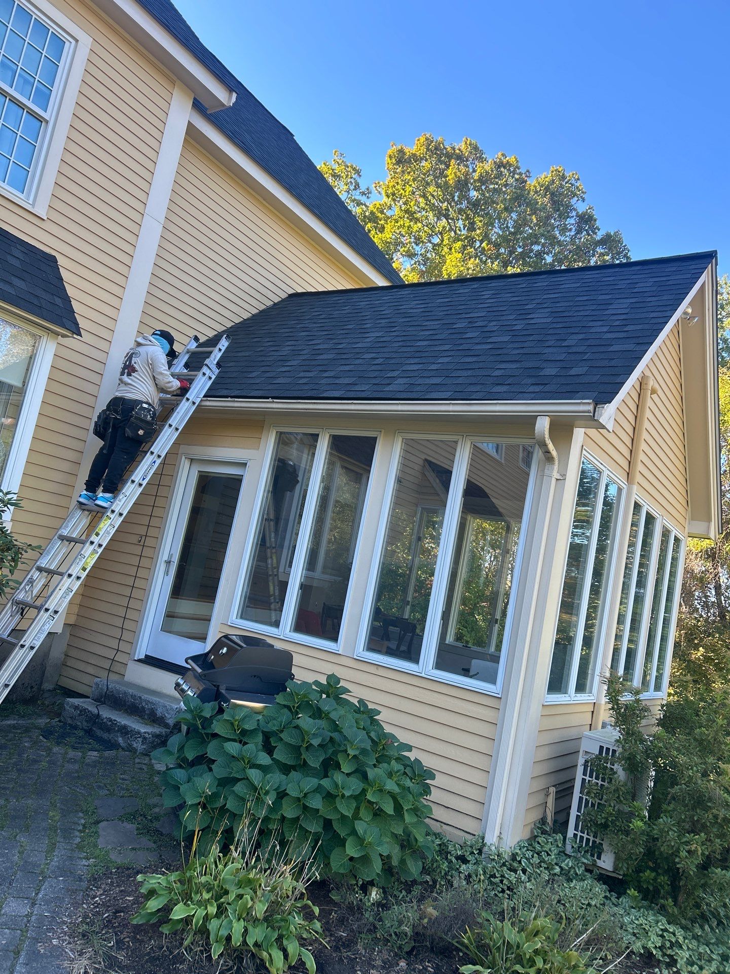 Westford Complete Gutter System with New PVC Fascia Upgrade by Mighty Dog Roofing of Greater Middlesex County