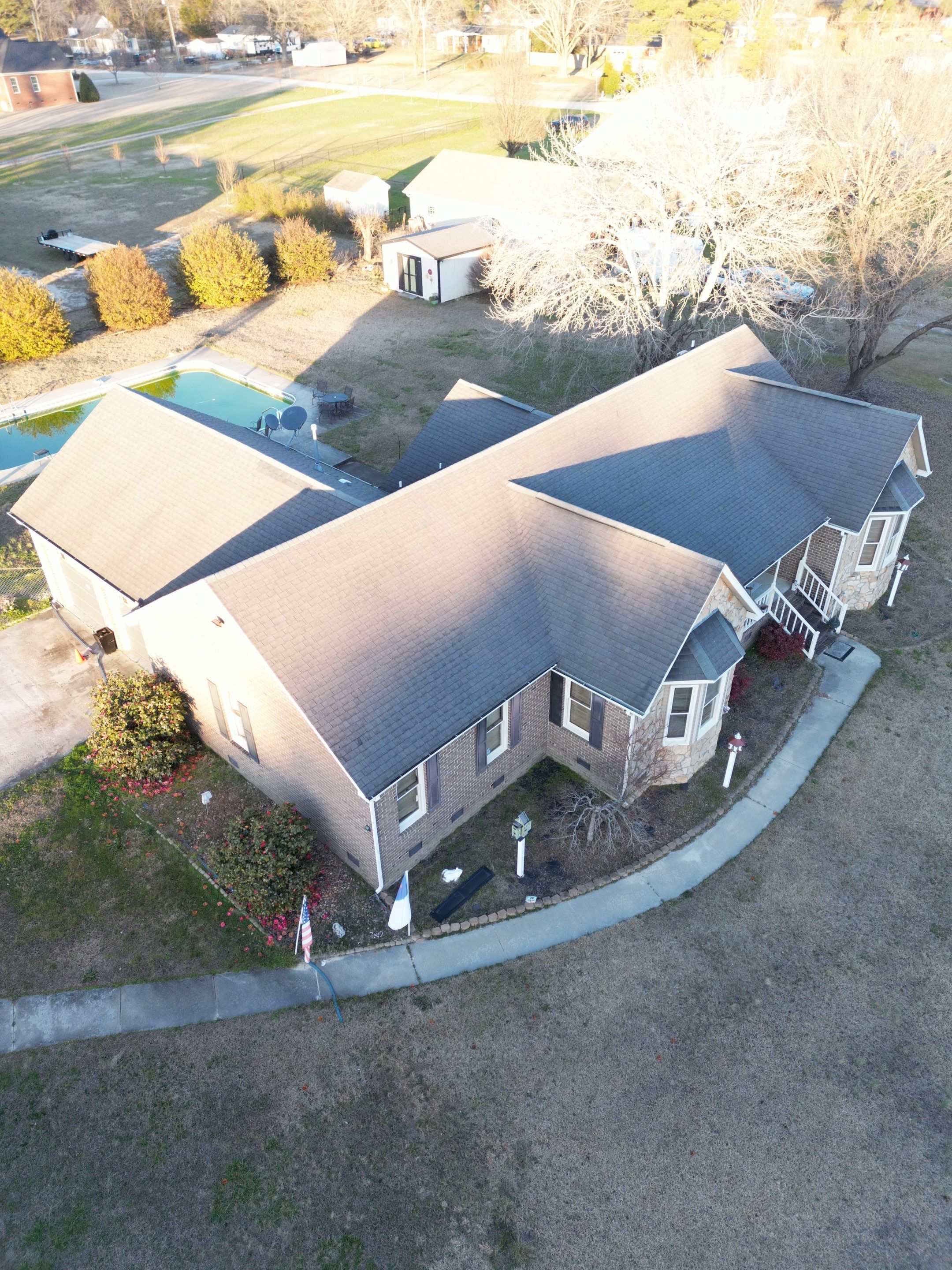 Roof Replacement - GAF Timberline HDZ Barkwood  by Pro Performance Roofing