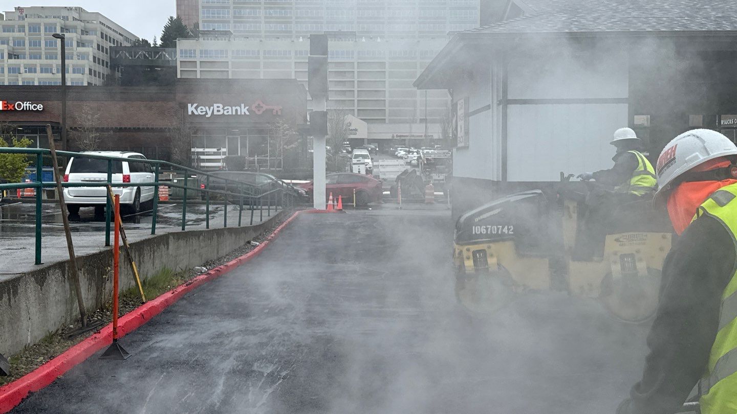 TRJ Construction | Asphalt Parking Lot Repair  by Jireh Asphalt & Concrete Inc 