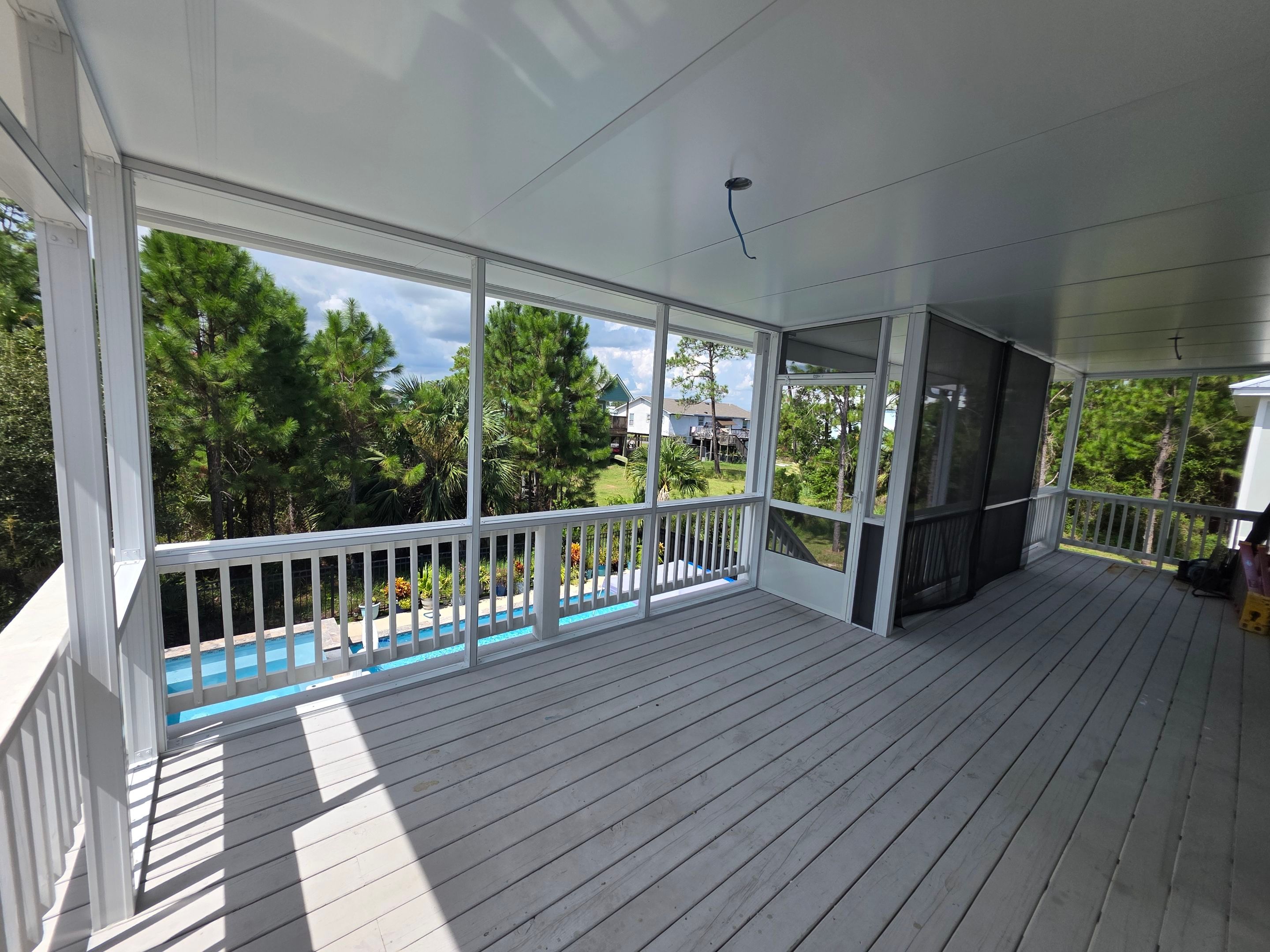 2nd Floor Screen Room by Titan Sunrooms
