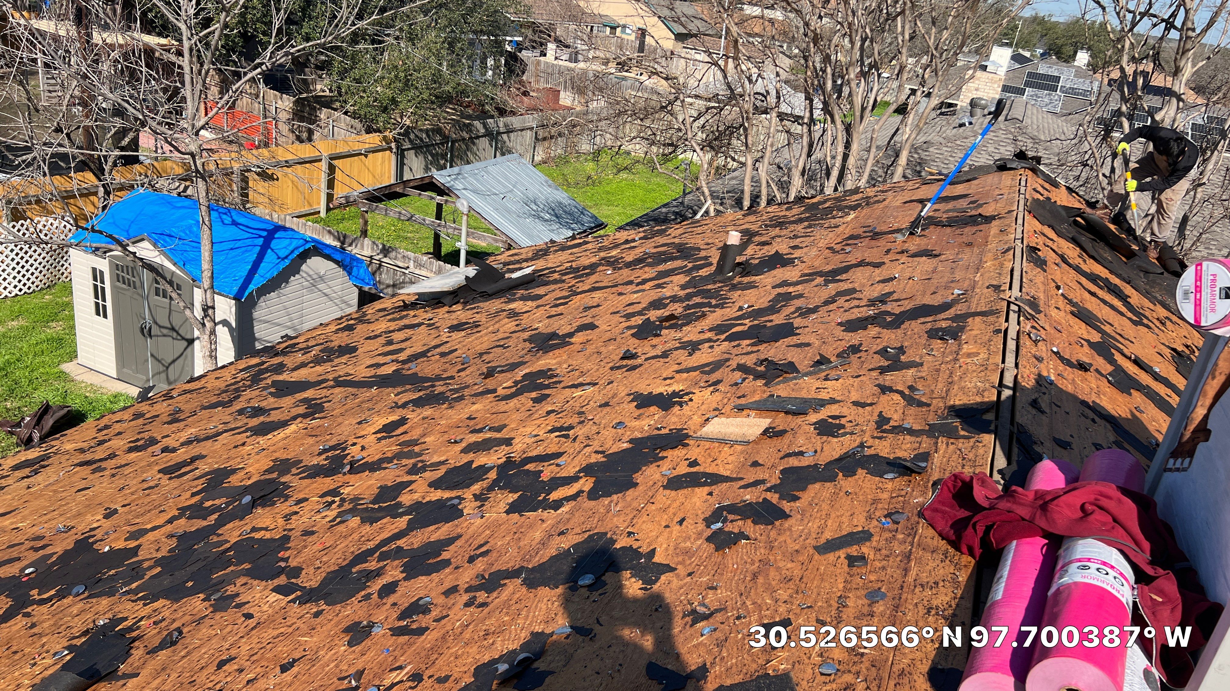 Complete Residential Roof Replacement and Storm Damage Restoration in Round Rock by Caliber Restoration LLC