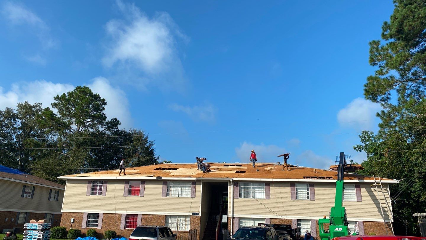 Commercial Roofing Installation using Roof Replacement by American Roofing & Construction LLC