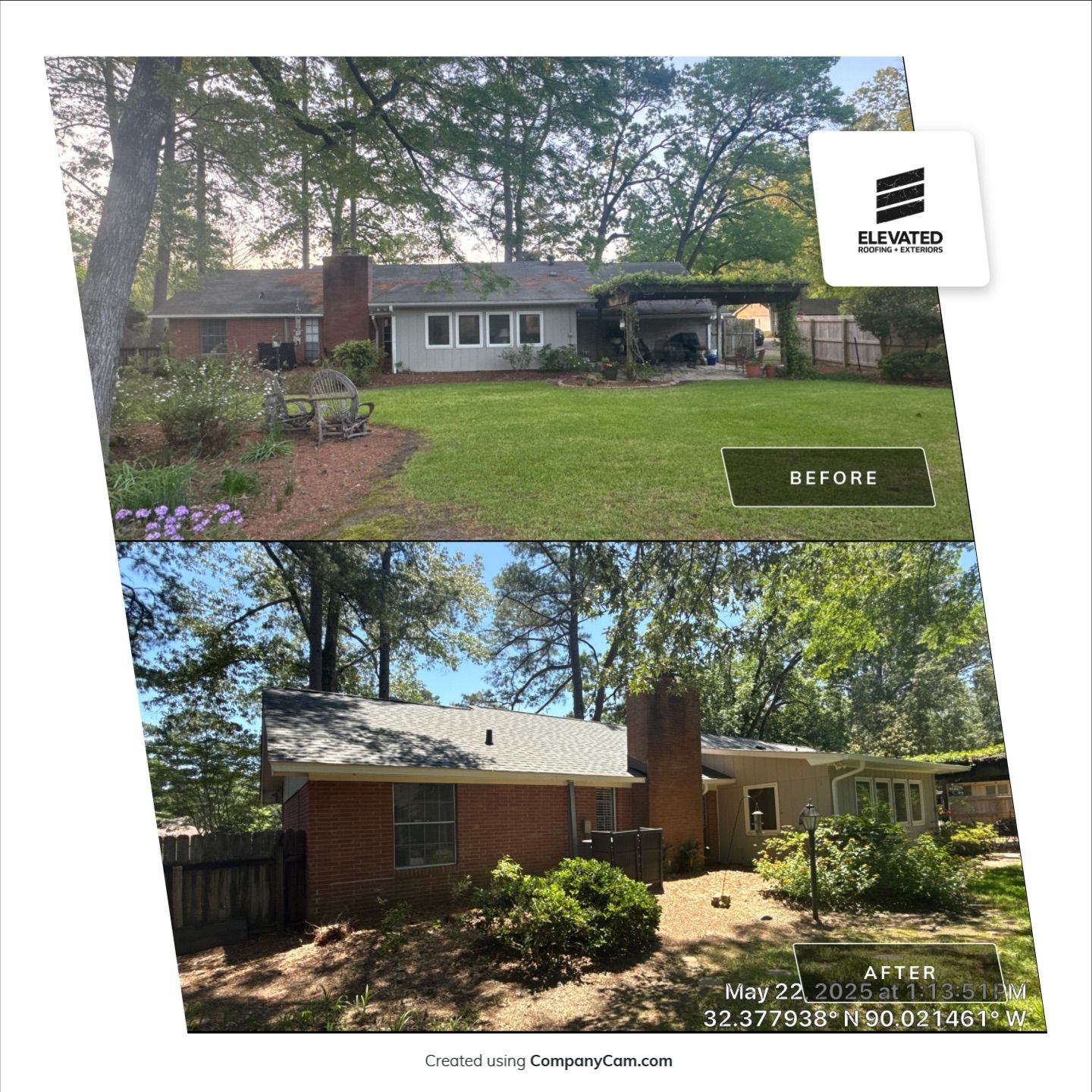 Full Roof Redeck & Exterior Restoration | Brandon, MS by Elevated Roofing + Exteriors