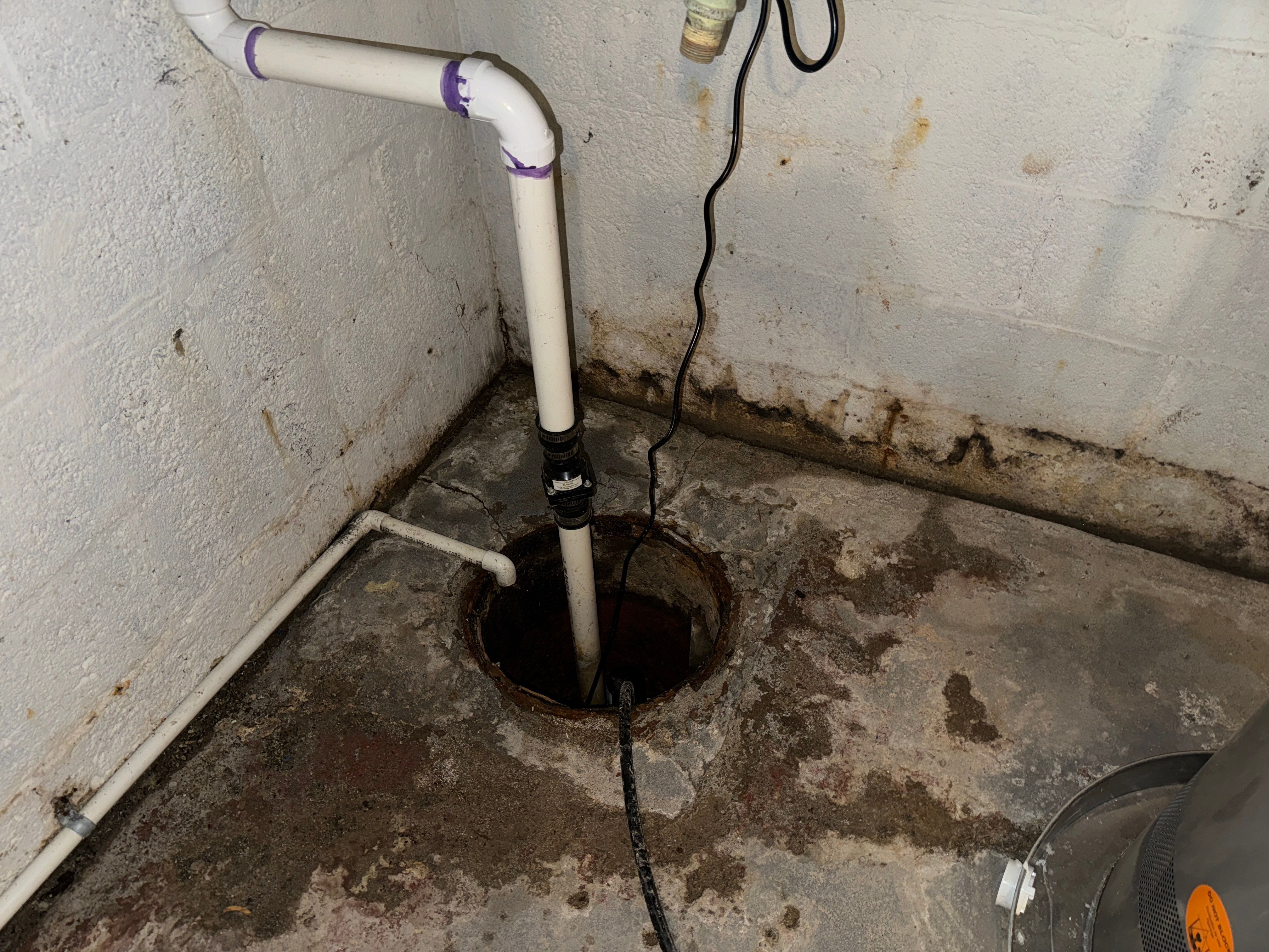 Interior French Drain Livingston NJ by Pure Service Pro, LLC 