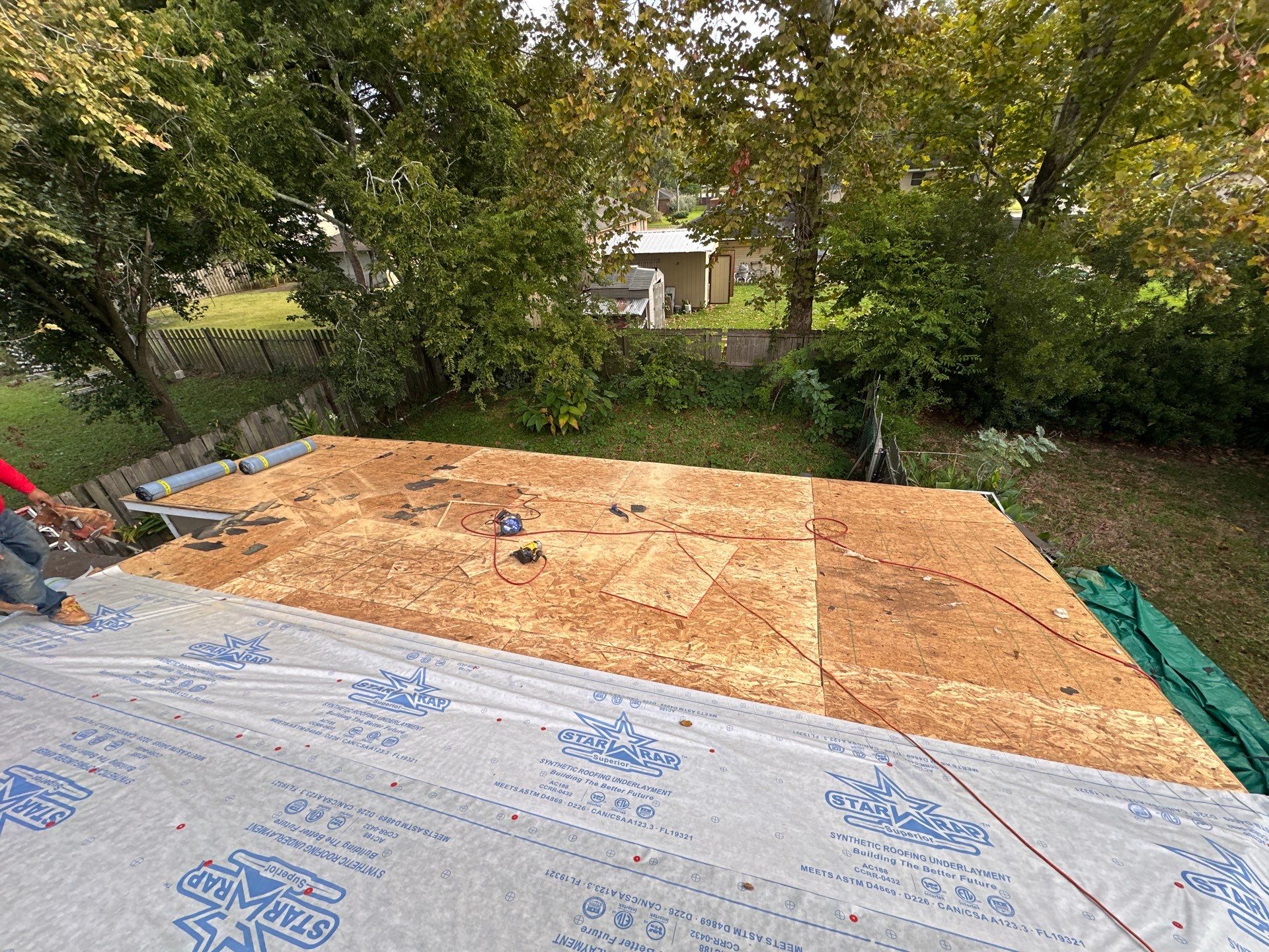 Project in Lake Jackson by Motion Roofing