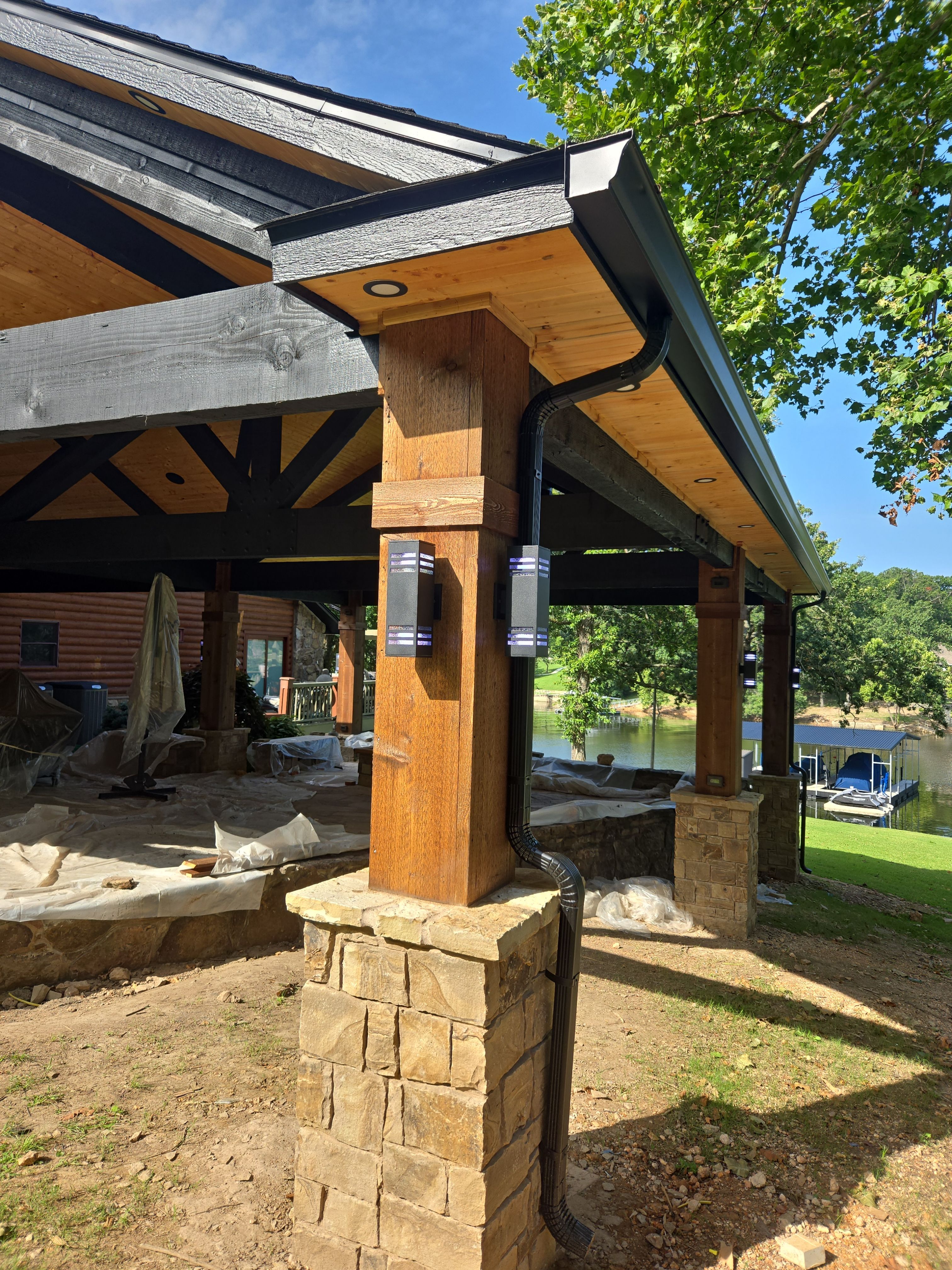Custom Outdoor Patio by Argent Electric LLC