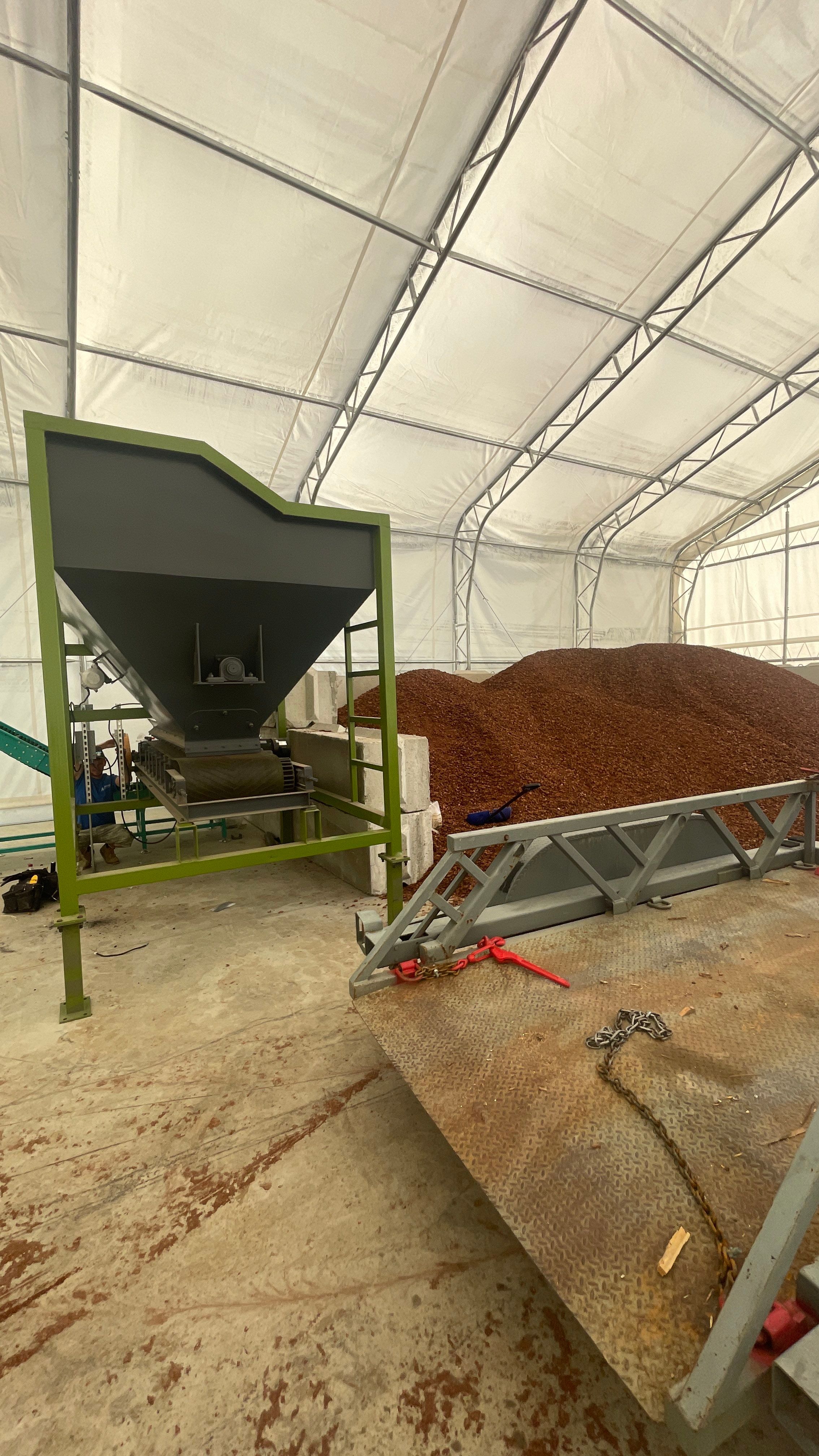 Industrial Mulch Processing Facility by Argent Electric LLC
