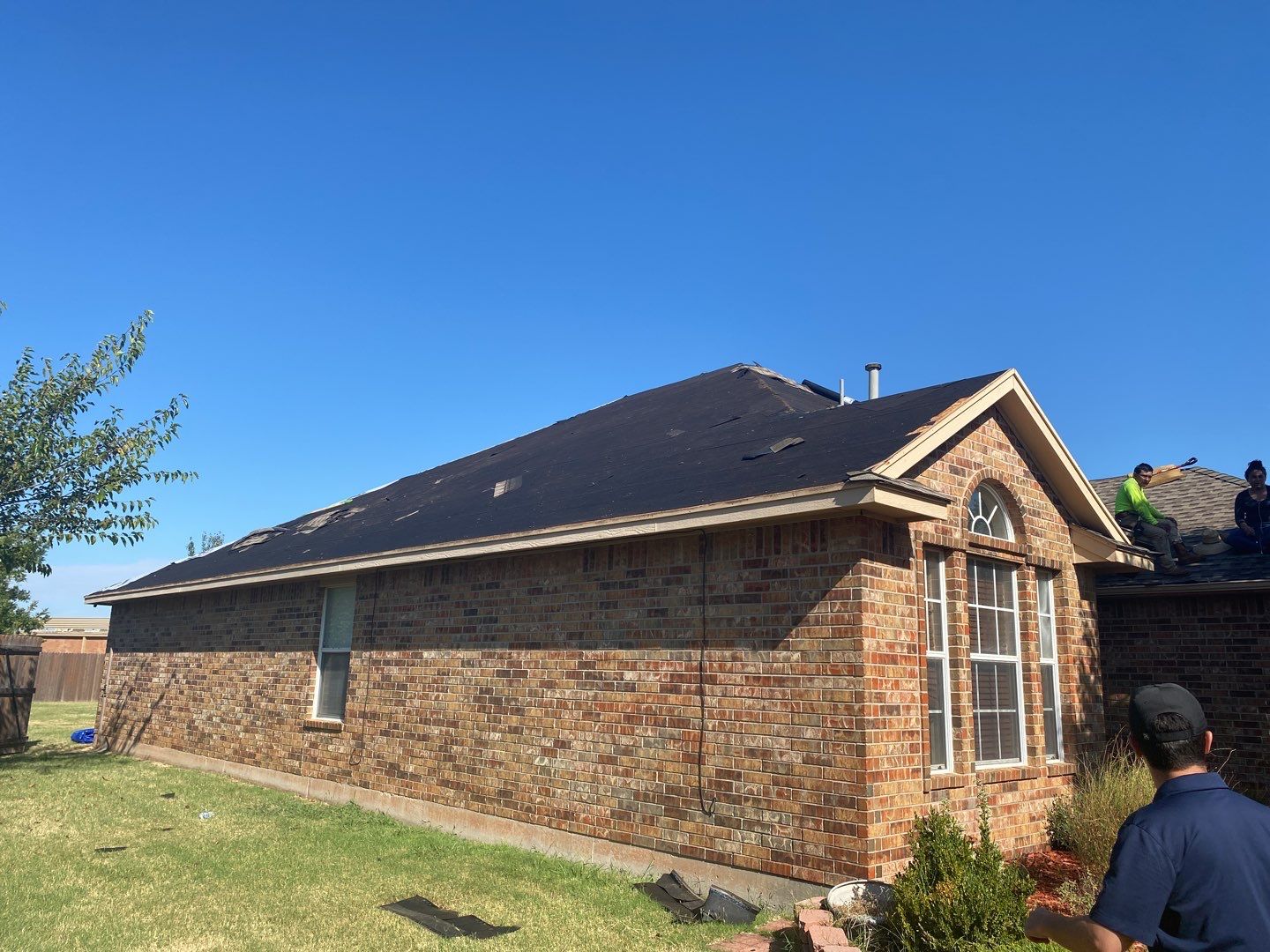 Residential Roofing Installation using GAF by Frontline Roofing and Construction