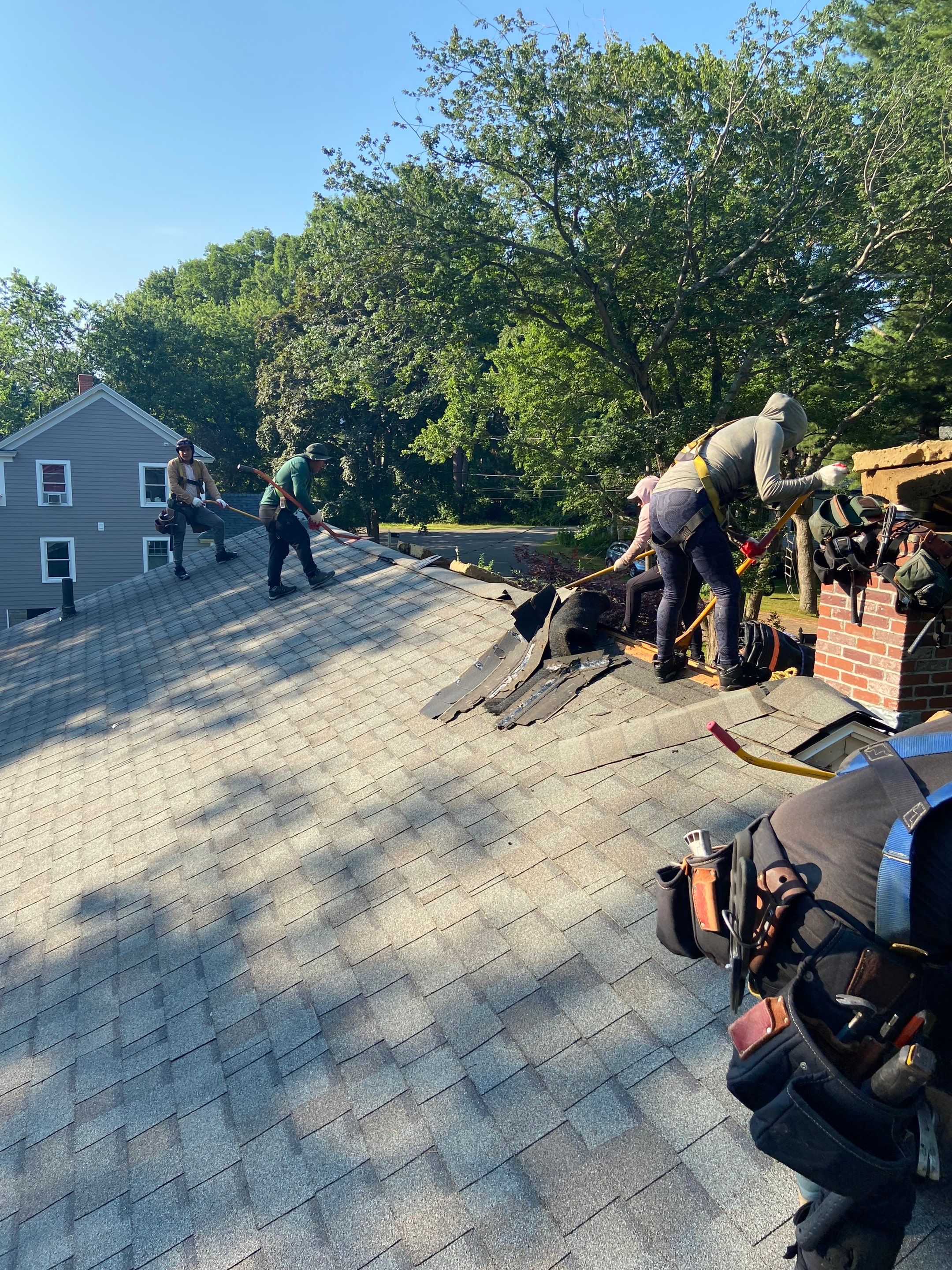 Residential Roofing Installation using Owens Corning TruDefinition by Sensible Home Solutions