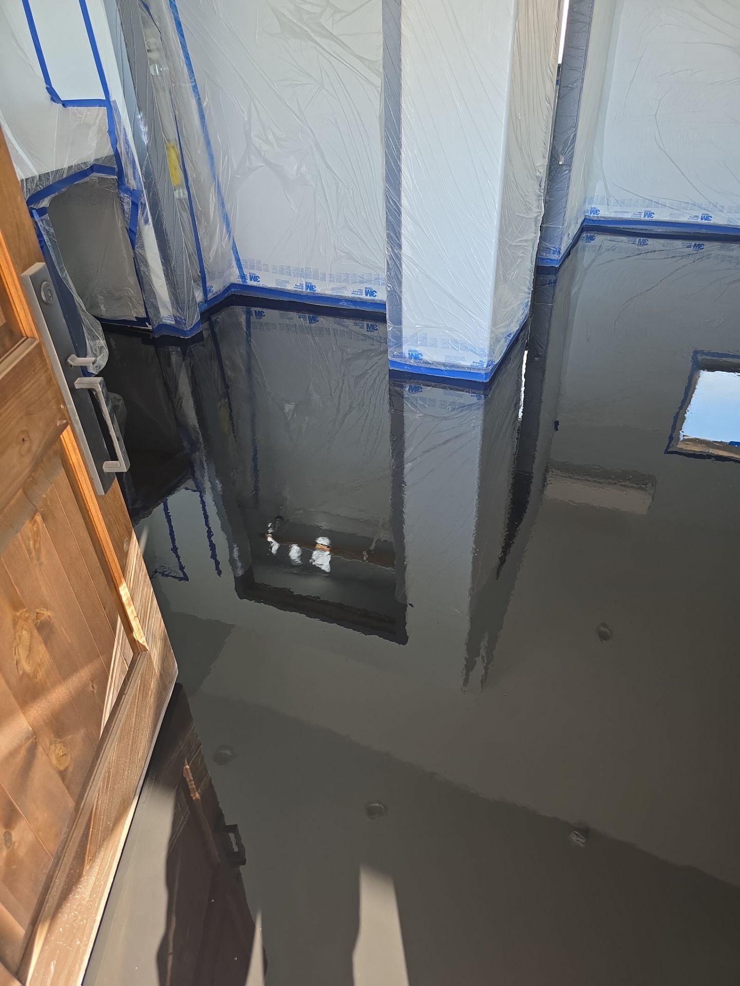 Metallic Epoxy Interior Floor Installation for Paso Robles Cottage by MGP Coatings