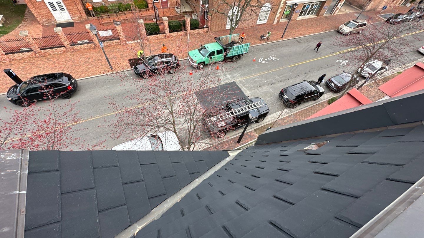 Alexandria: Carlisle Syntec TPO Flat Roof Installation by RM Banning, Inc.