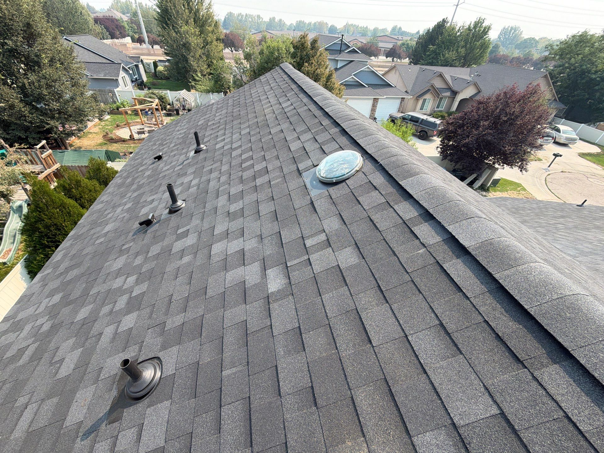 Asphalt Architectural Shingle Roof Replacement in Meridian, Idaho by Olive Roofing