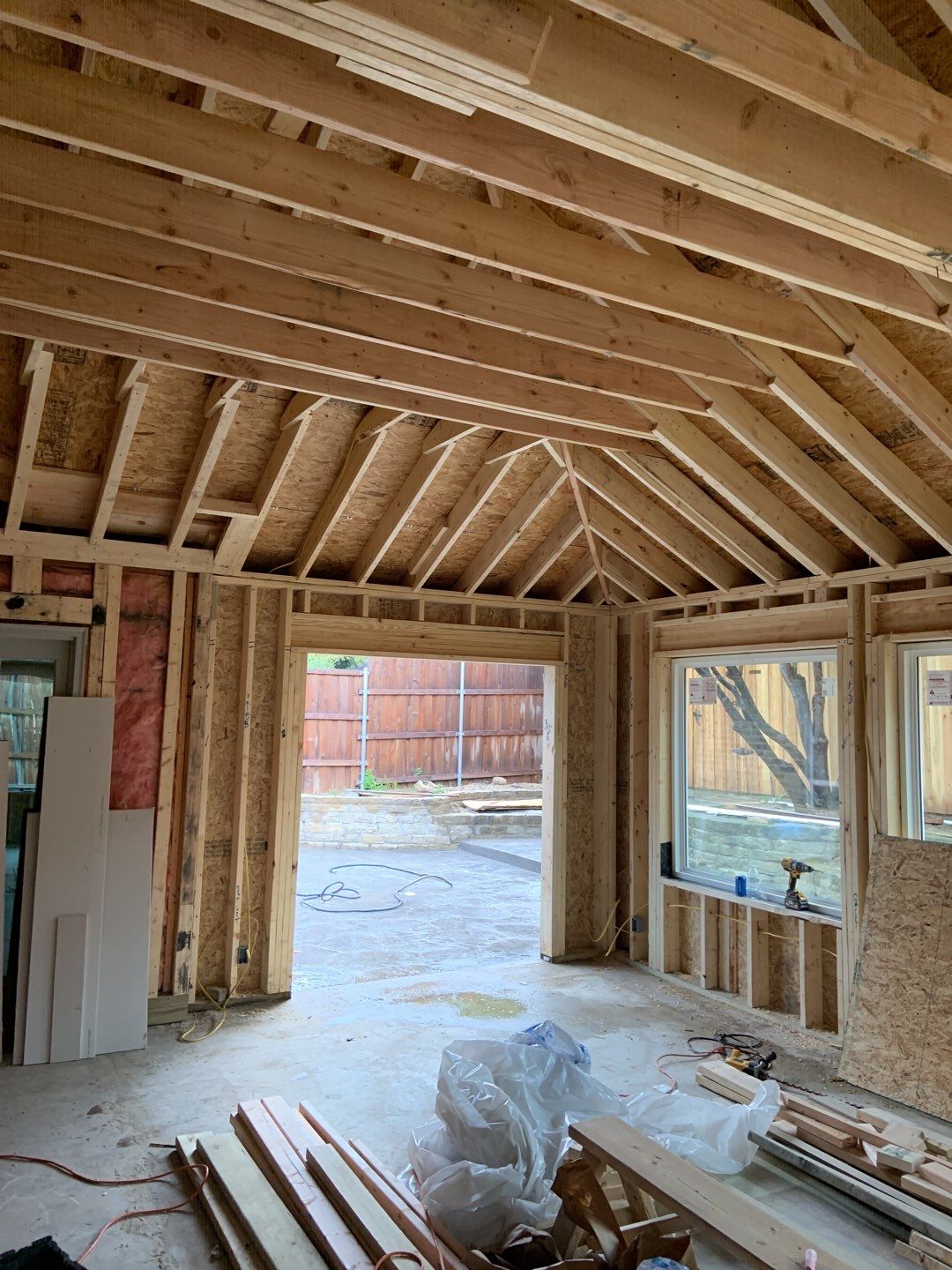 Enclosed Patio Remodel by First Out Roofing 