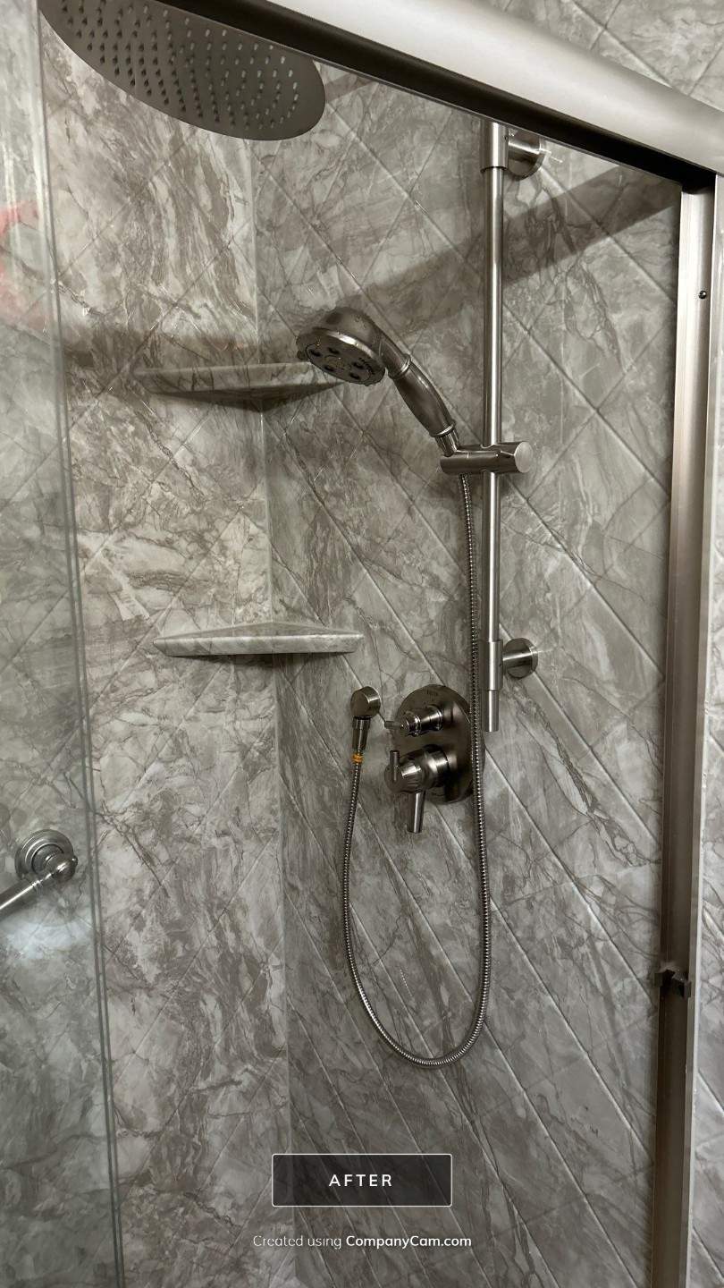 Pressed Tile Walls by BathPlanet SW Virginia