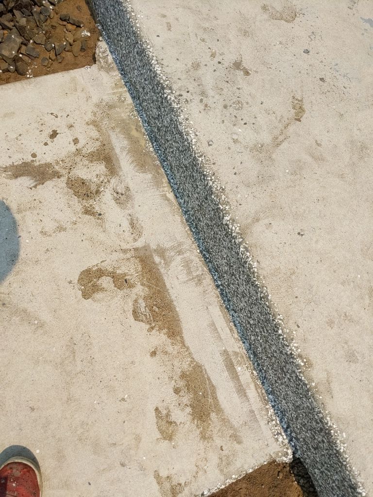 Pool Deck Transformation using Slate Stone by Croc Coatings, LLC