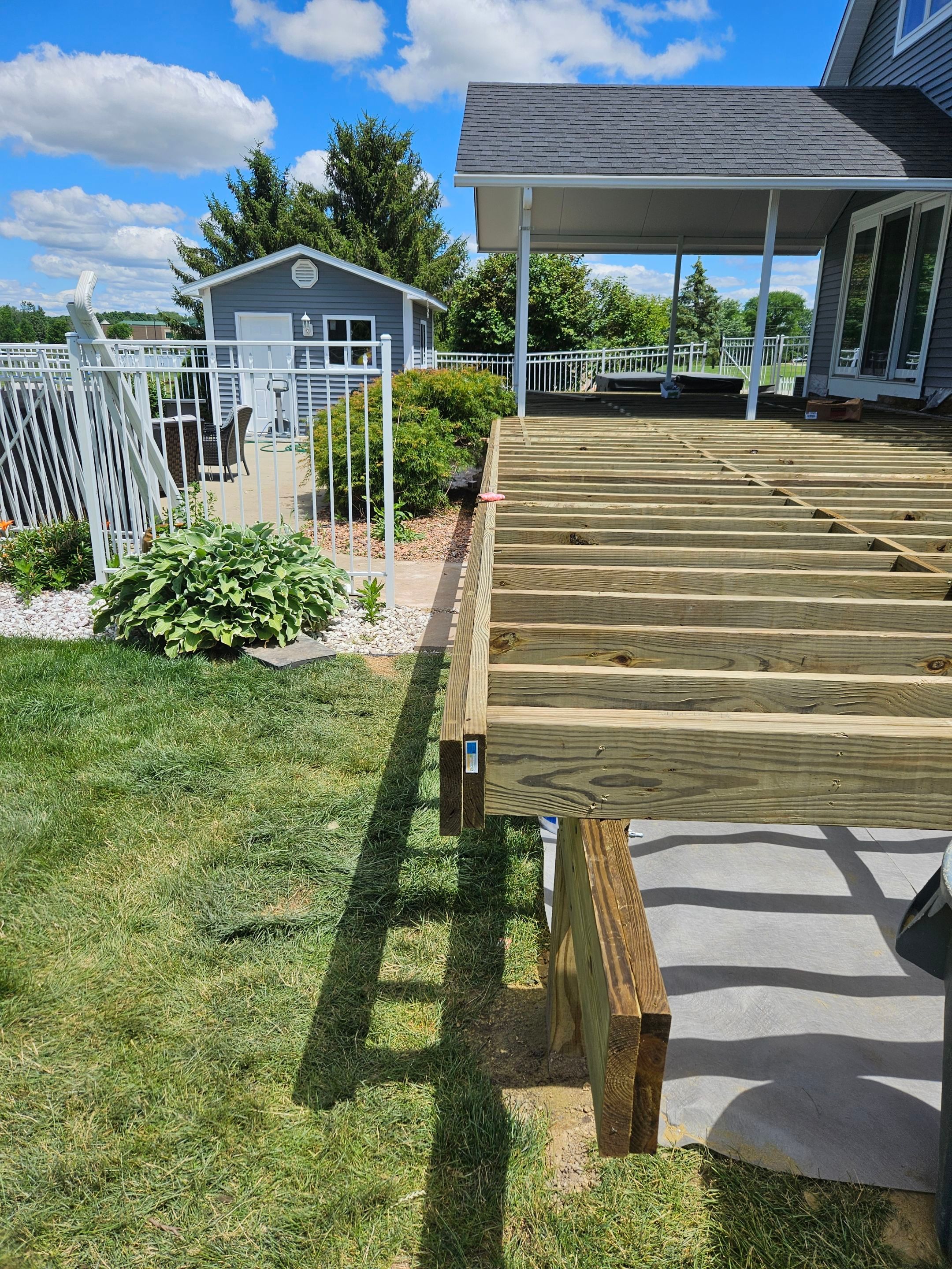 New Deck Build by Clark Builders LLC