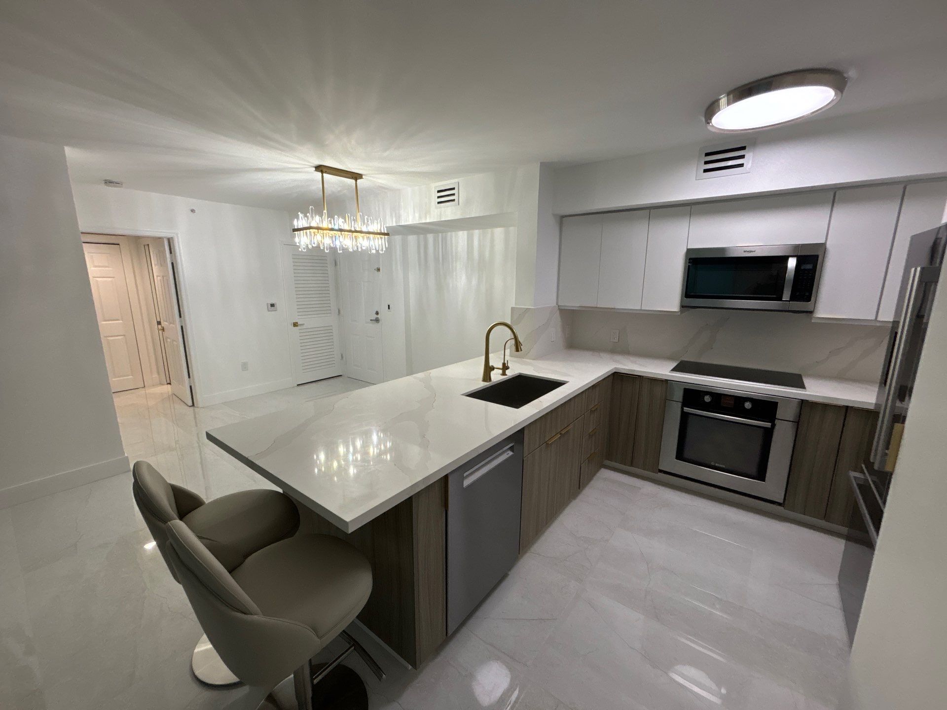 Miami Condo Unit Renovation by The Goat Contractor ( Giampri Corp)