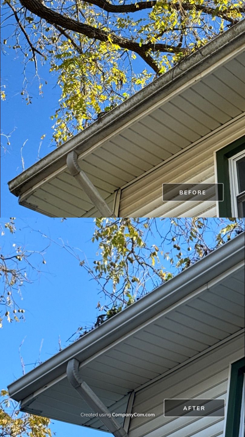 Project in Round Lake Beach by Simmons Power & Soft Washing