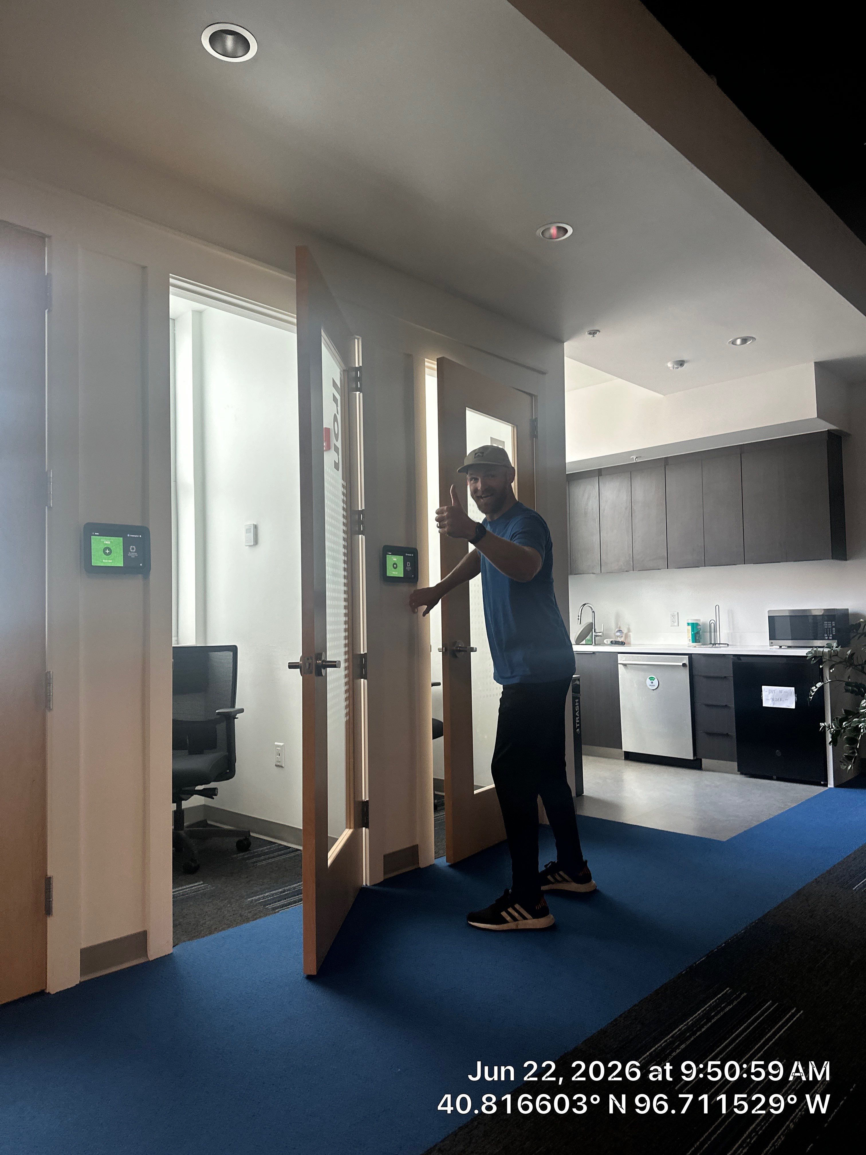 Modern Interior Office Remodel and Kitchenette Installation in Golden by CompanyCam Sales Demo