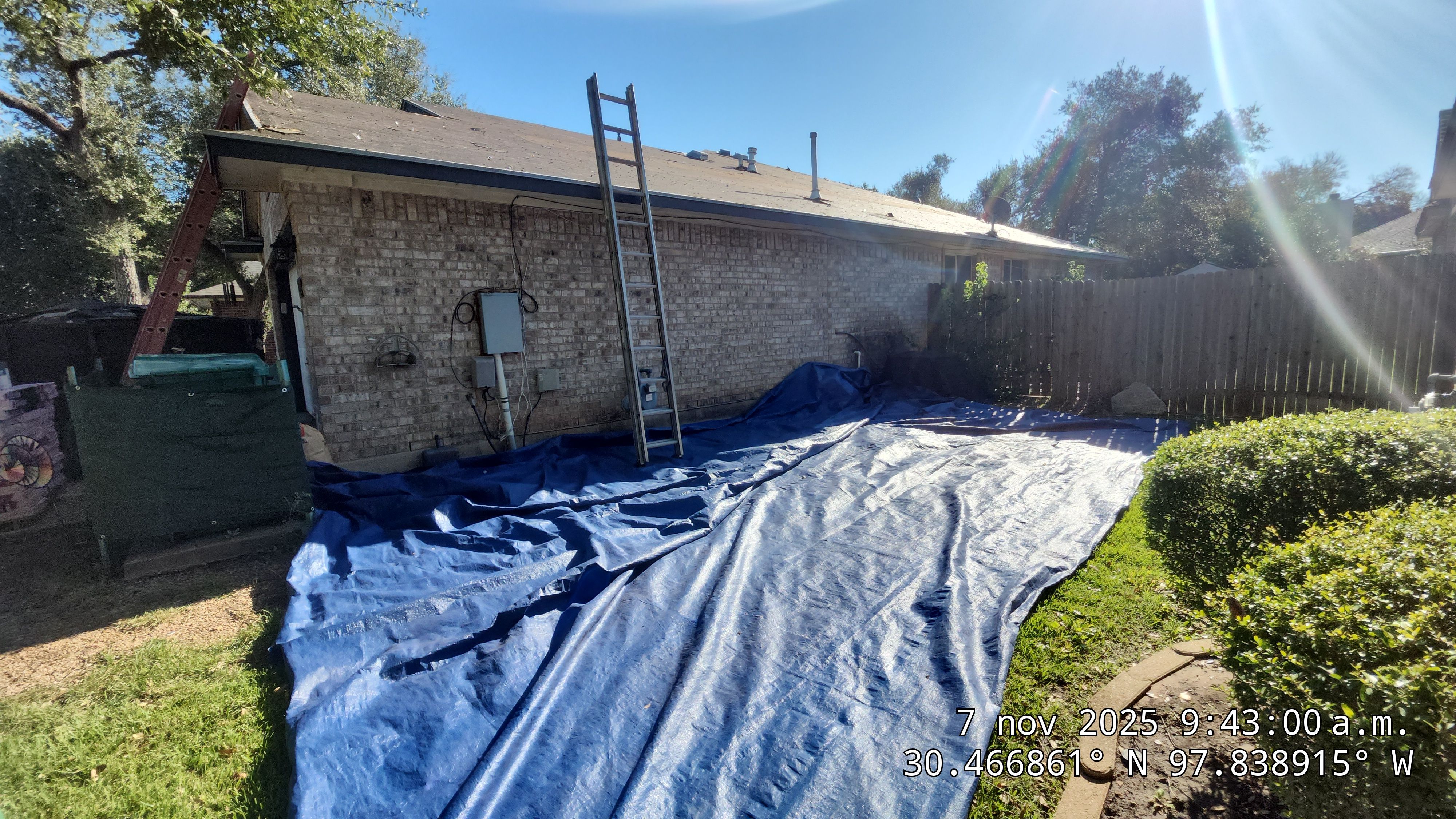 Asphalt Shingle Roof Replacement and Hail Damage Repair in Cedar Park by Caliber Restoration LLC