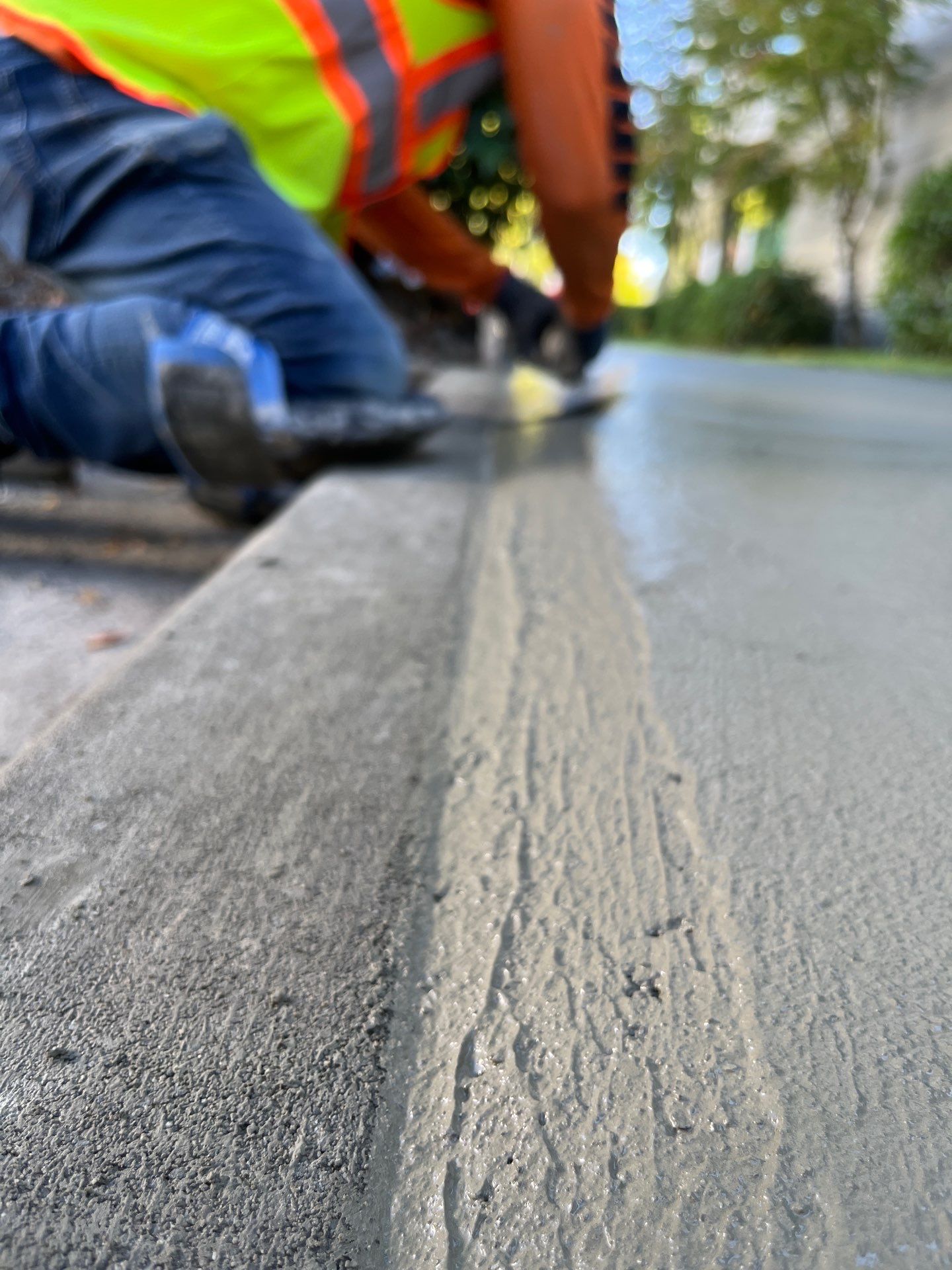 Kidder Matthews | Parking Lot Sealcoating & Striping with Concrete Curb & Patch Repairs  by Jireh Asphalt & Concrete Inc 