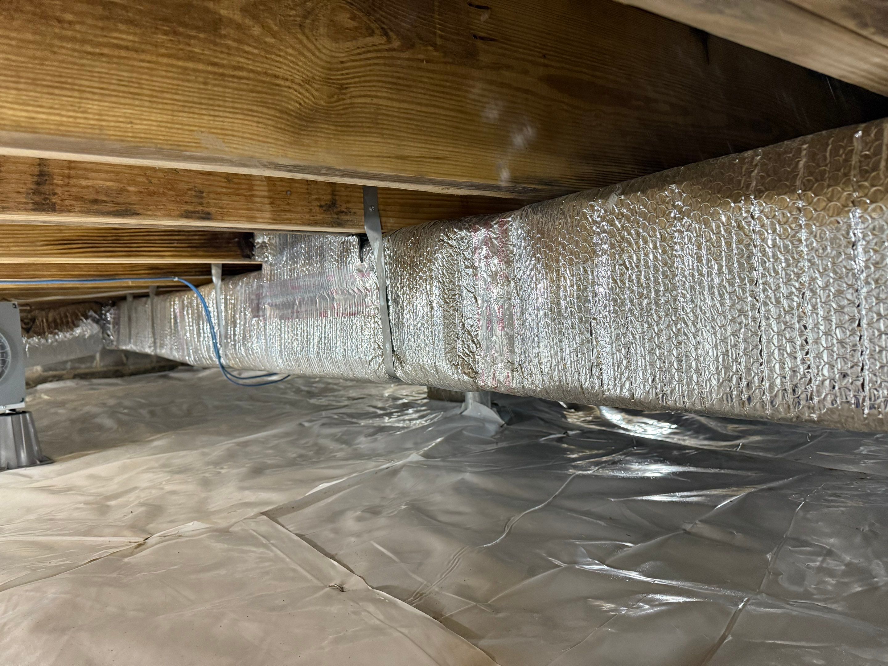 Project in Carrsville by Patriot Crawl Space Repairs