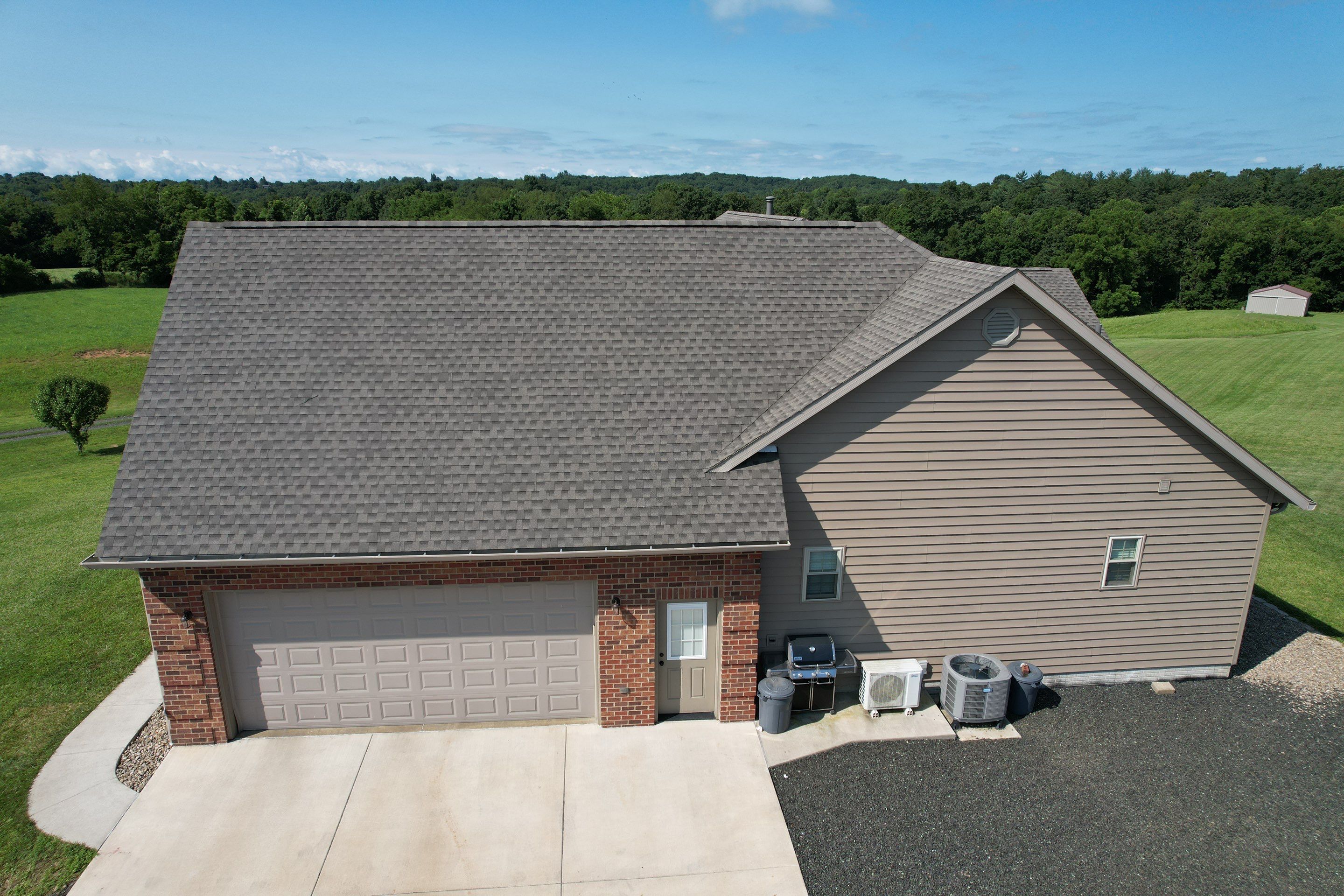 Residential Roofing Installation using GAF Timberline HDZ by Rainstoppers Roofing