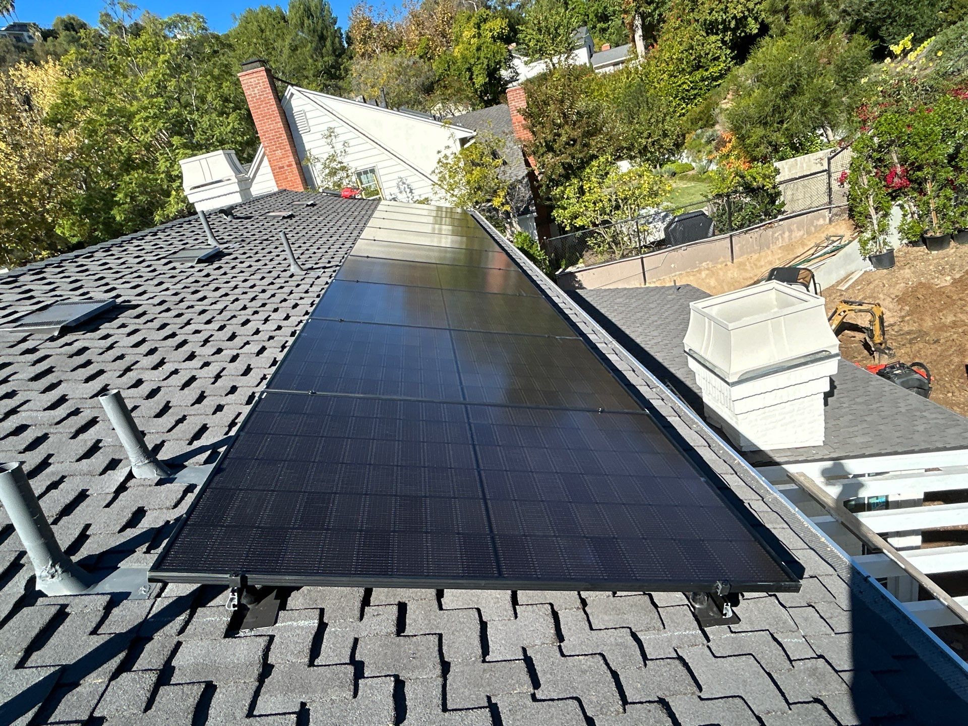 Enphase Solar System and CertainTeed Roof Installation in Los Angeles by AWS Solar