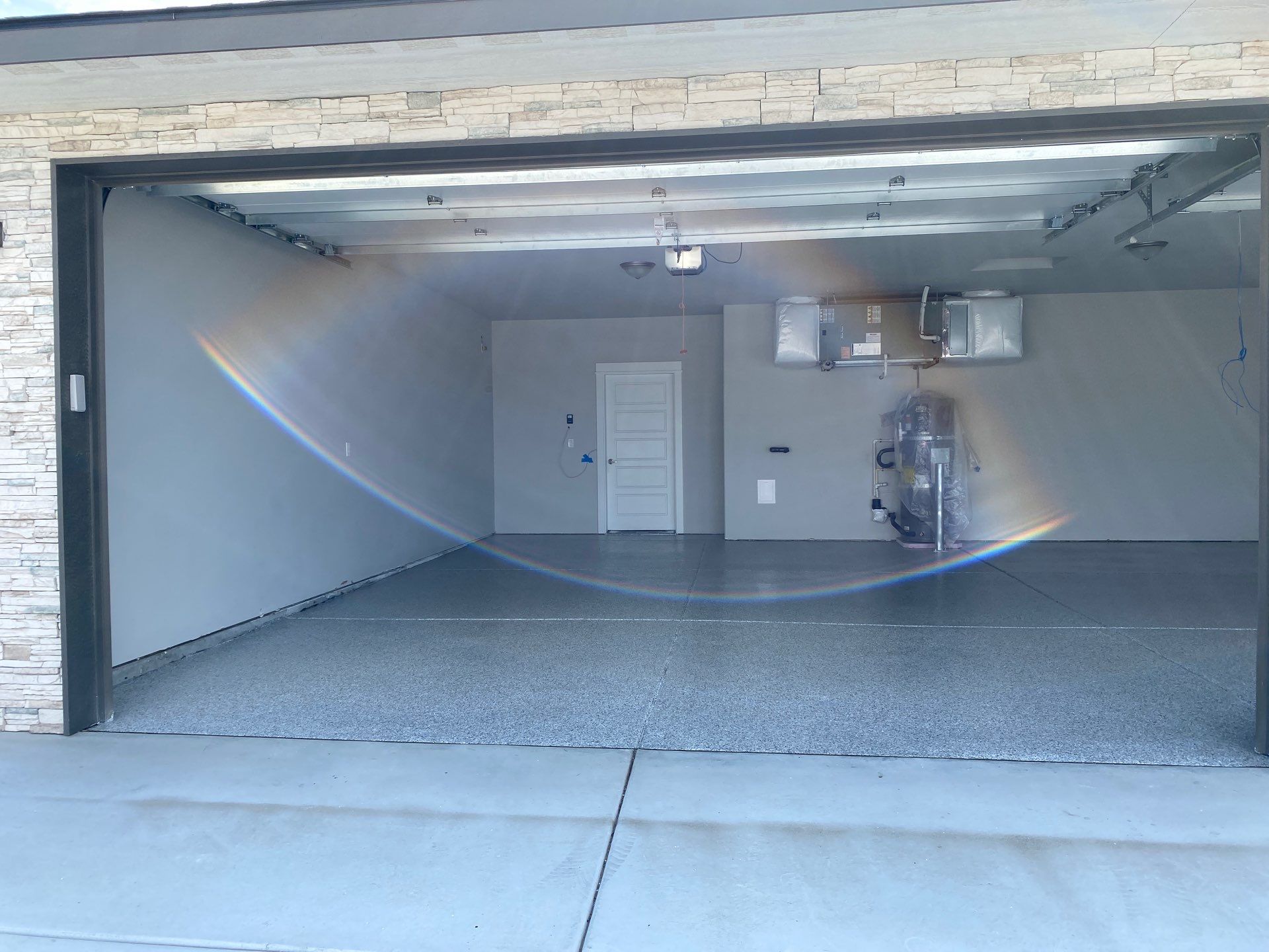 Garage Transformation using Tidal Wave by Croc Coatings, LLC