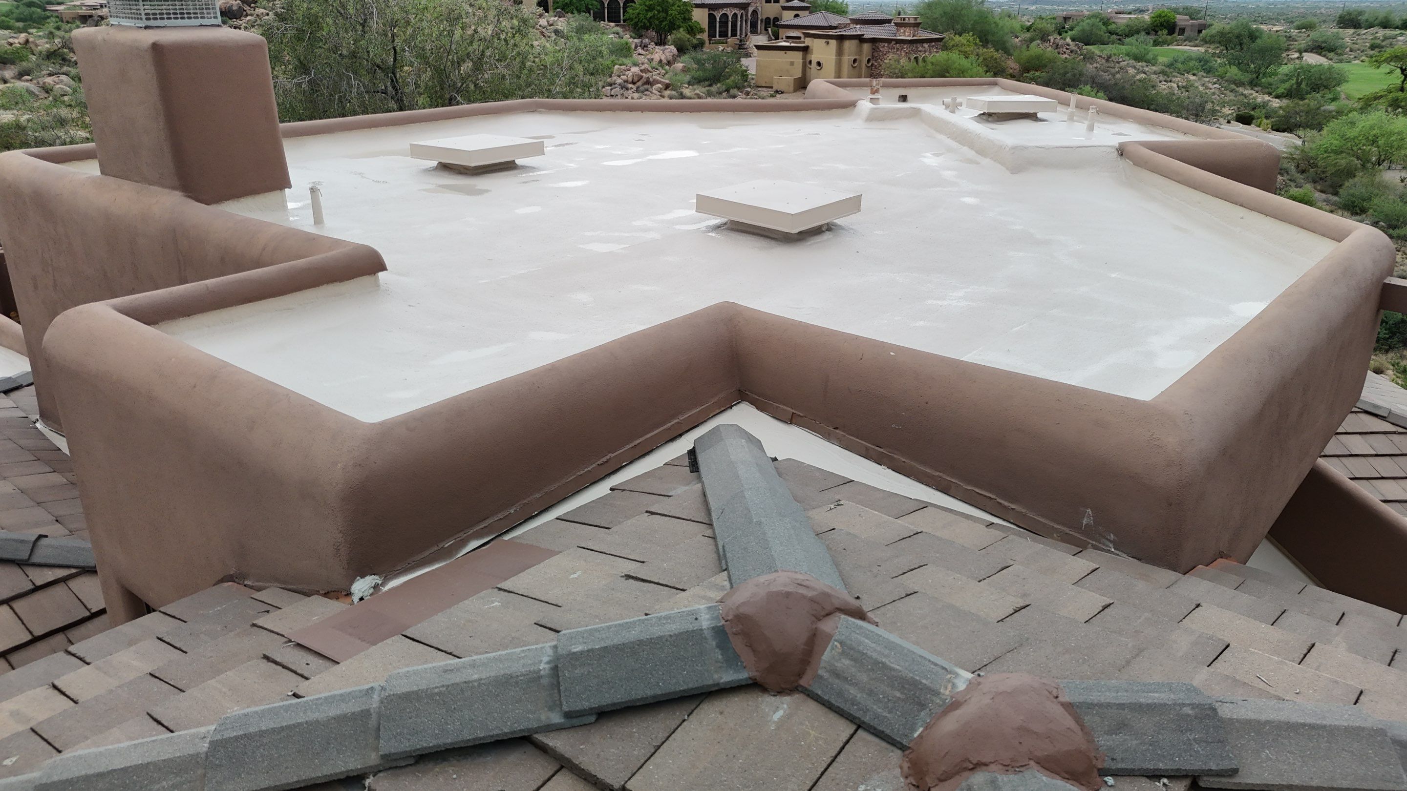 Project in Scottsdale, AZ by Saint Roofing