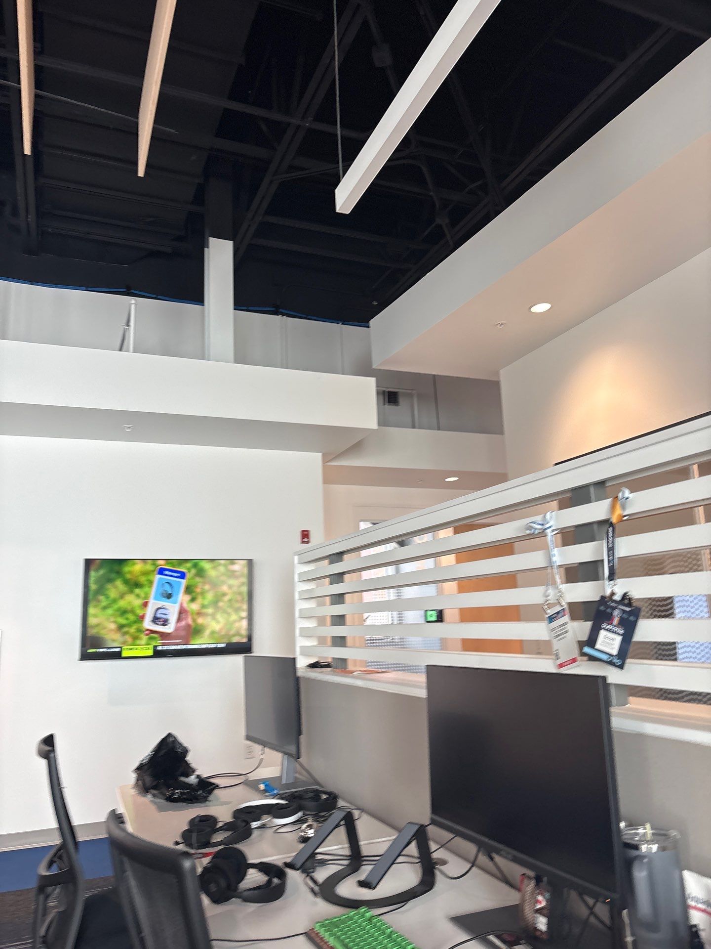Modern Office Interior Build-Out with Custom Acoustic Treatments in Lincoln by CompanyCam Sales Demo