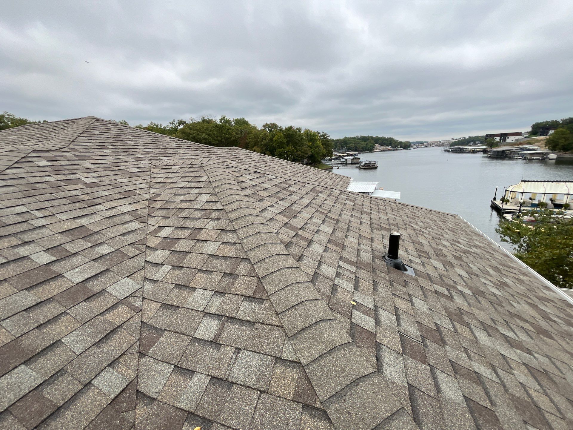 Residential Roofing Install - Owens Corning Duration Shingle - Color Driftwood  by Titan Commercial & Residential Roofing 