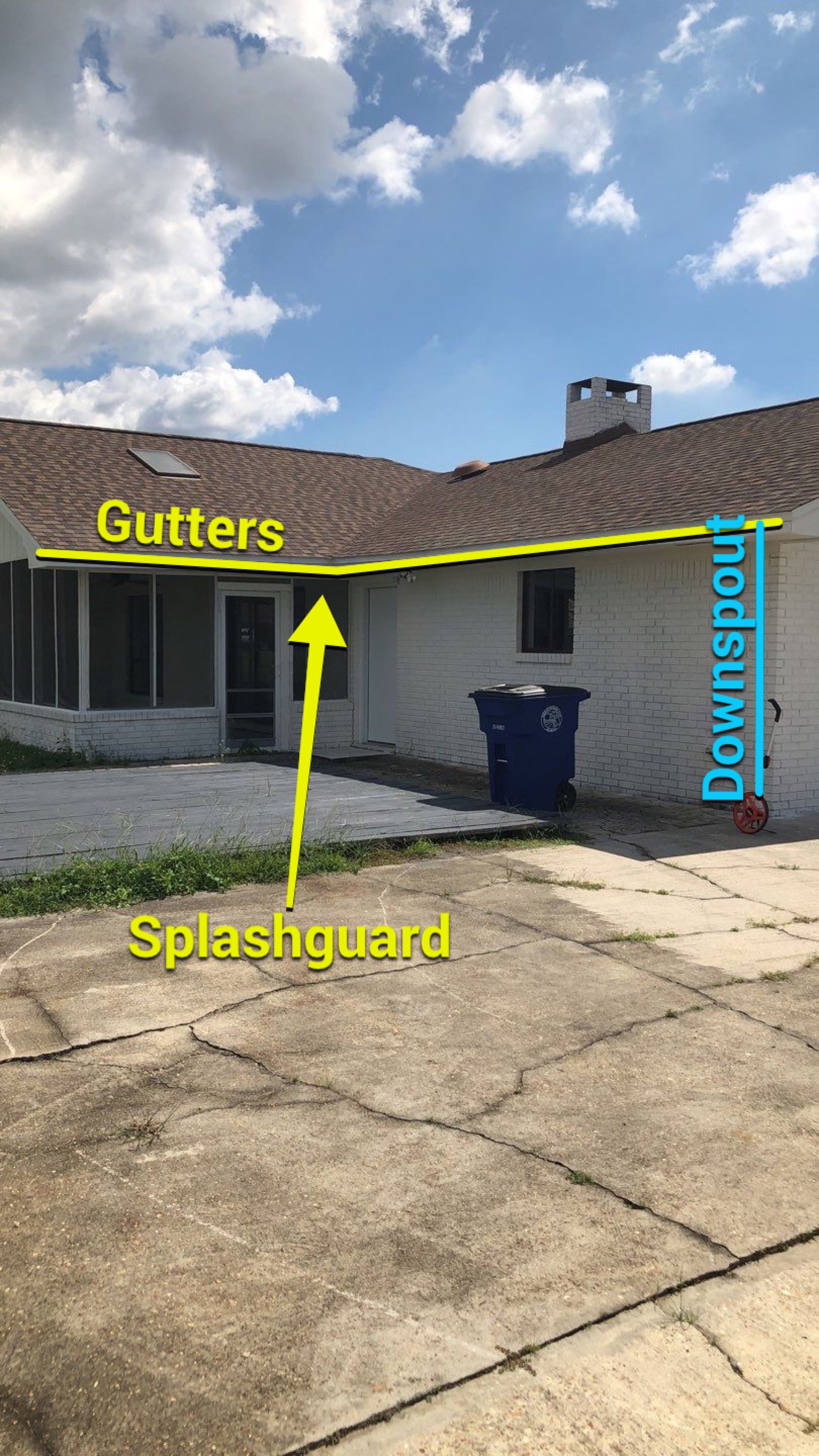Seamless Gutter Installation using K-Style Gutters by Gutter Professors