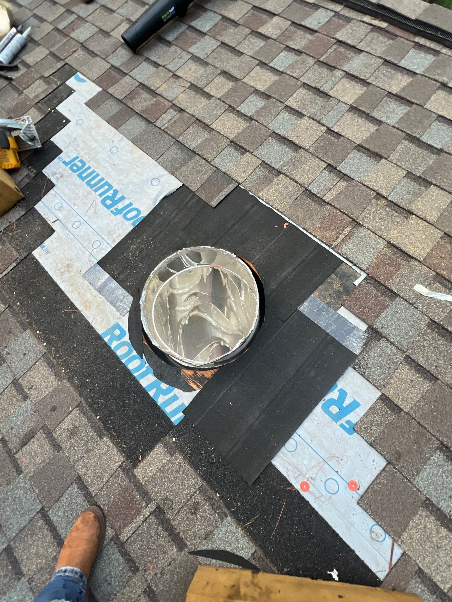 Commercial Roofing Repair using Owen's Corning Duration (Lifetime) Shingles by Roof Repair Services LLC