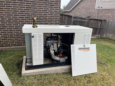 Residential Generac Standby Generator Maintenance and Inspection in Tomball