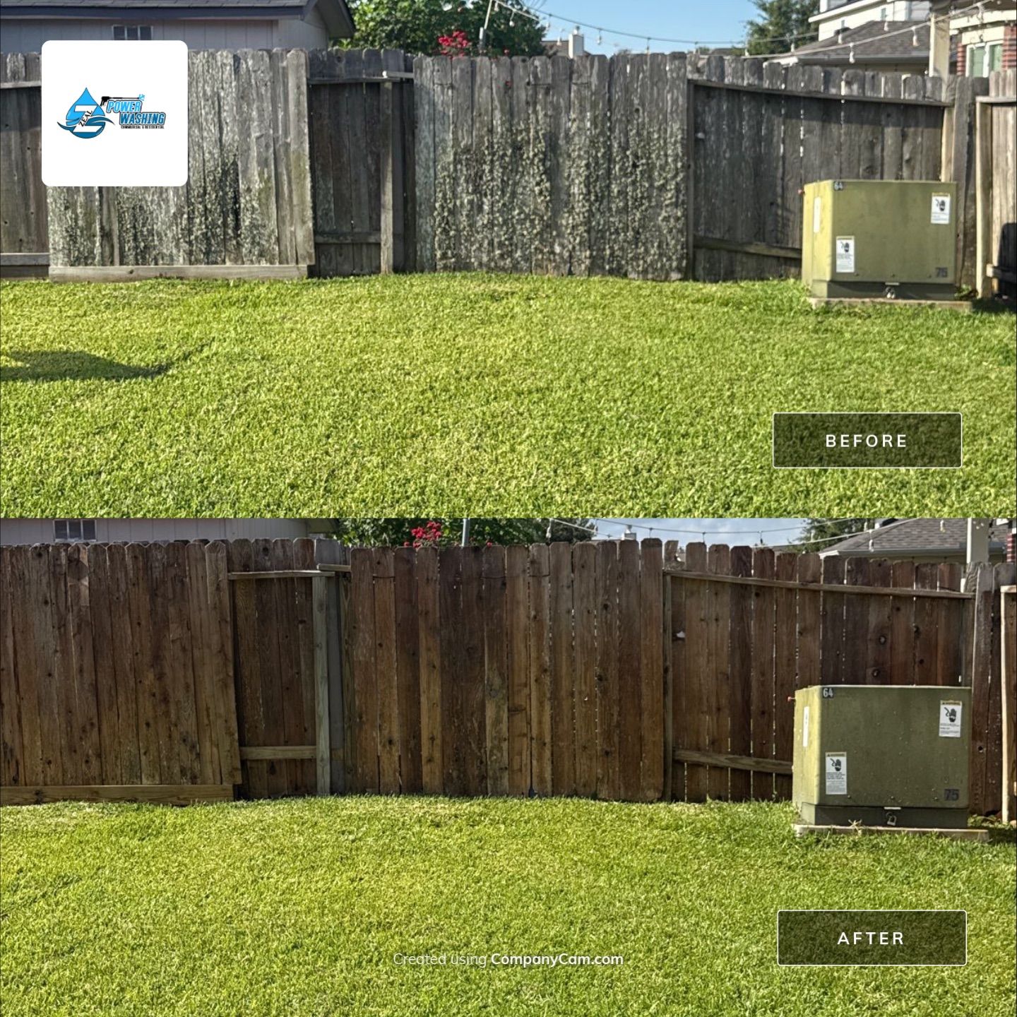 Wood Fence Cleaning and Surface Restoration in Richmond by Zeal Power Washing